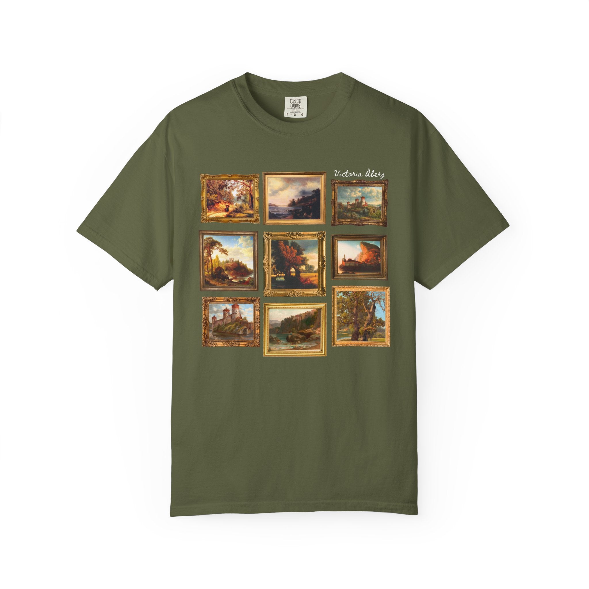 Victoria Åberg Art History Lover Shirt: Finnish Landscape Paintings, 19th Century Art Love Gift, German Art Historian, Humanites Major Gift - Opal and June