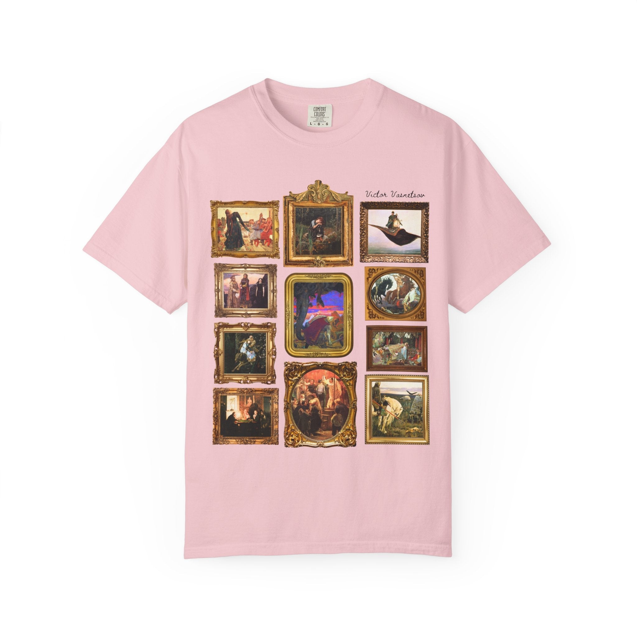 Viktor Vasnetsov Russian Art History Teacher Tee Shirt, Mythological and Historical 19th Century Paintings, Symbolism Art Historian Gift - Opal and June