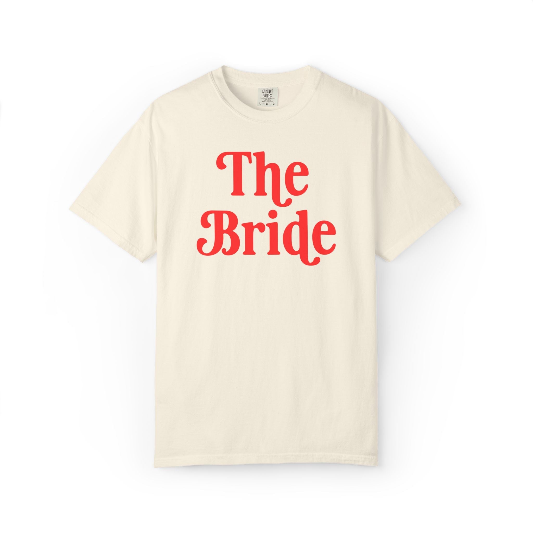 Vintage Aesthetic Bachelorette Party Tee Shirts for Bride and Bridesmaids, Maid of Honor: The Bride and The Babes Simple Maximalist Tee - Opal and June