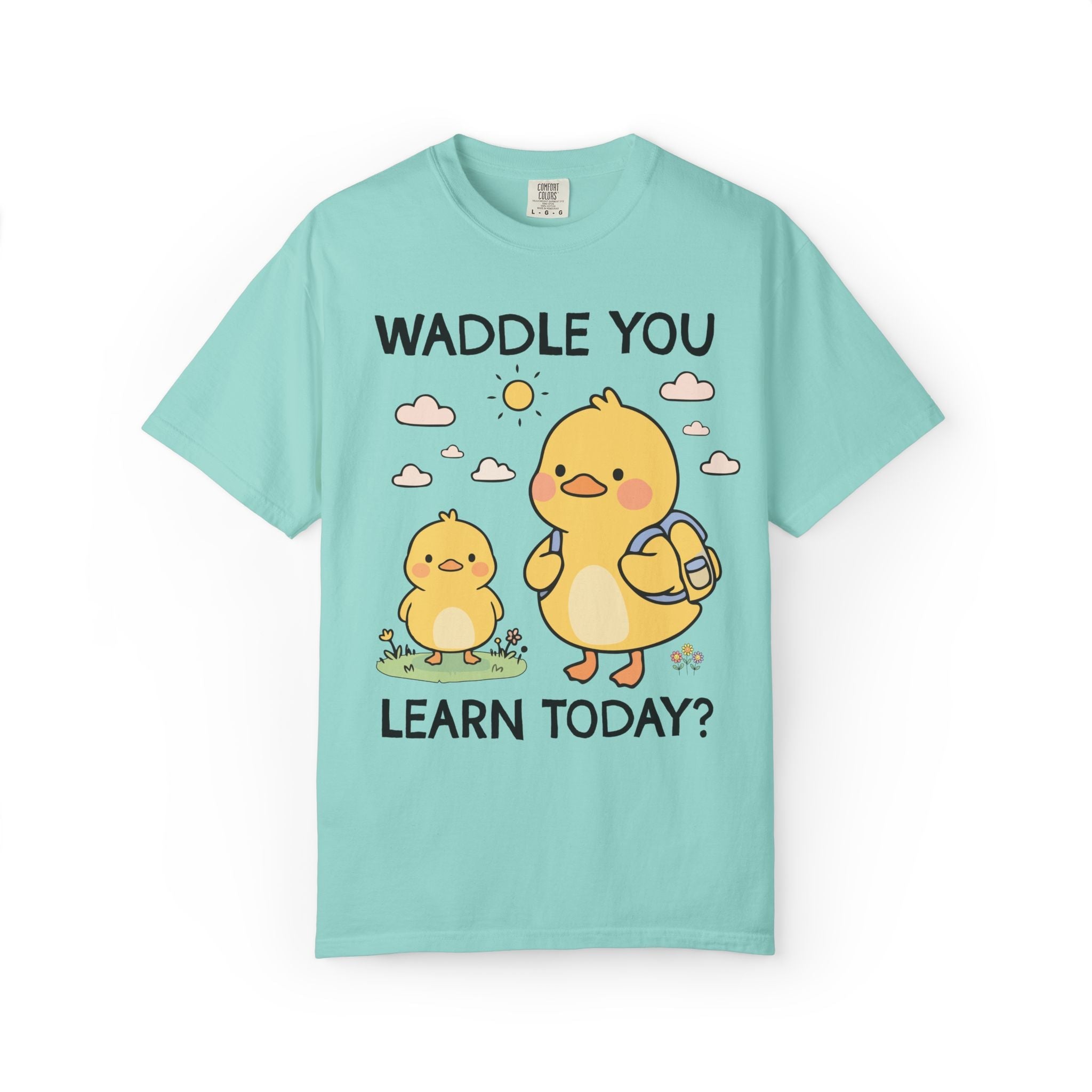 Waddle You Learn Today Tee - Opal and June