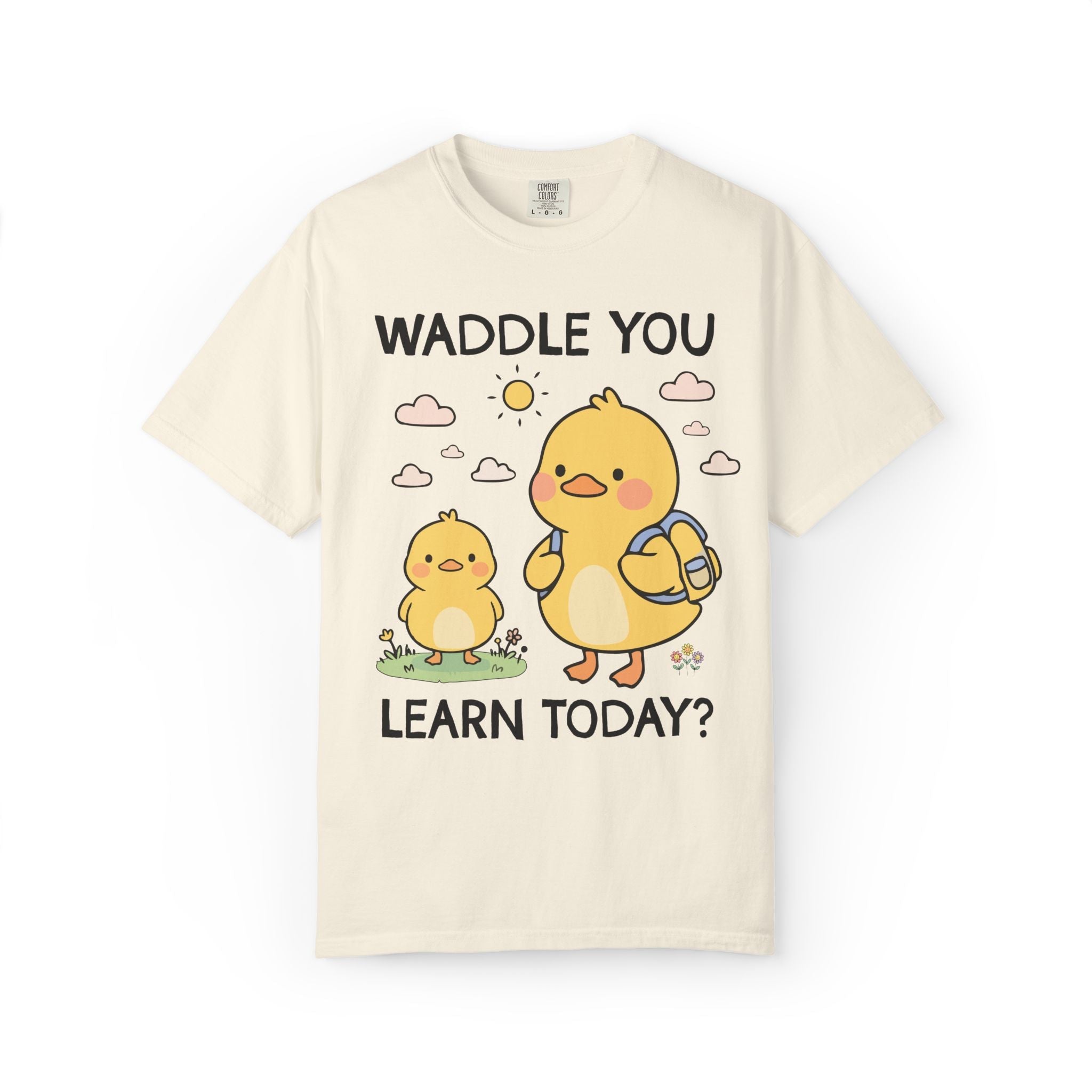 Waddle You Learn Today Tee - Opal and June