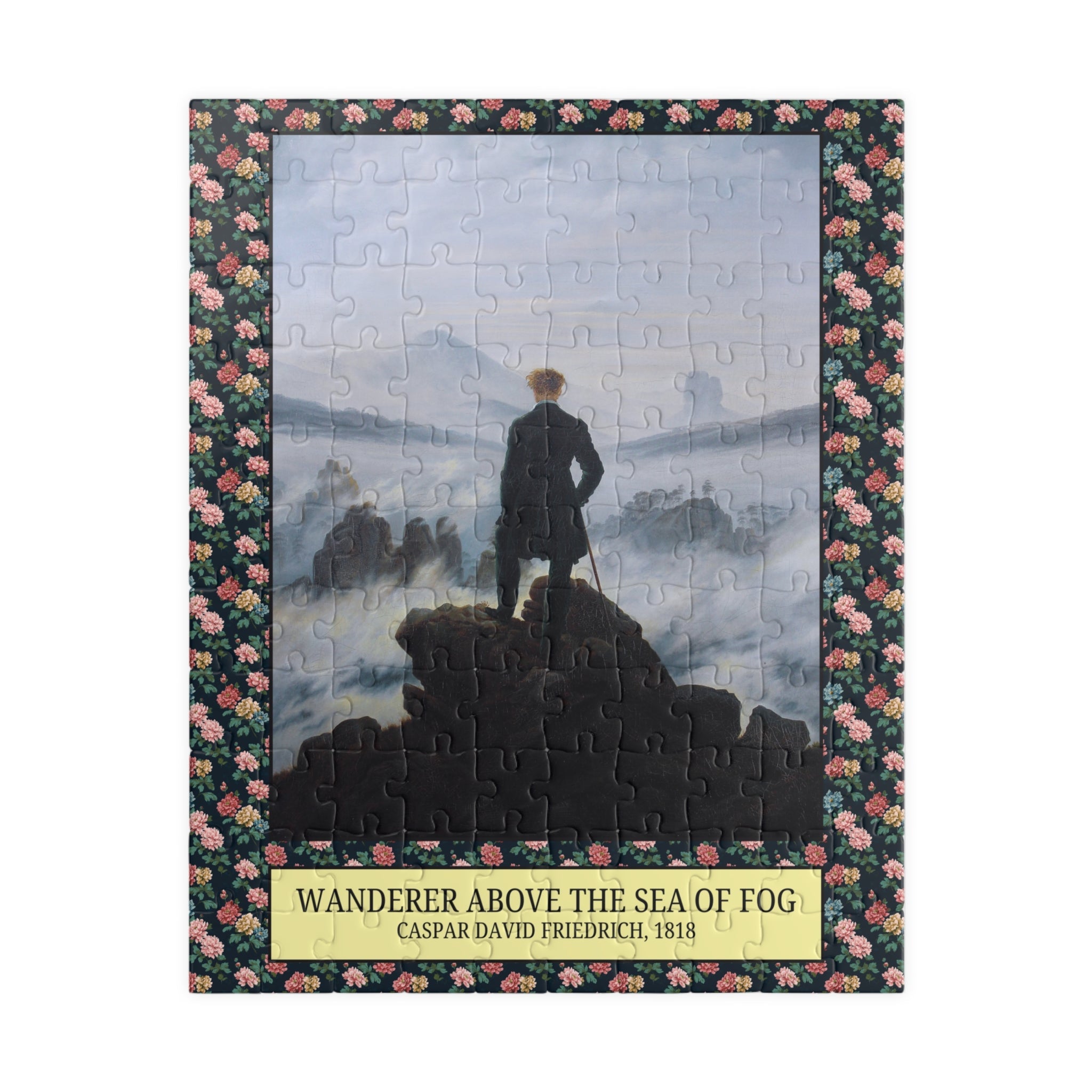 Wanderer Above the Sea of Fog by Caspar David Friedrich - Opal and June