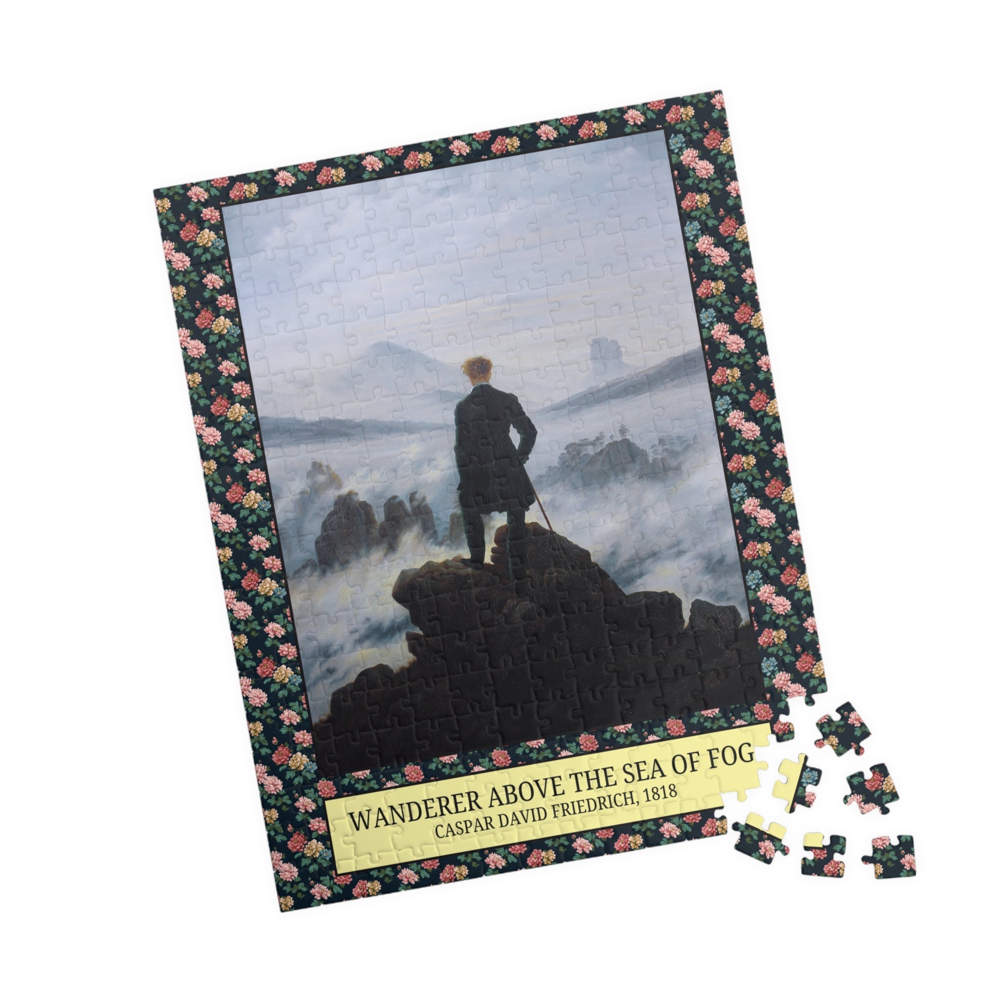 Wanderer Above the Sea of Fog by Caspar David Friedrich - Opal and June