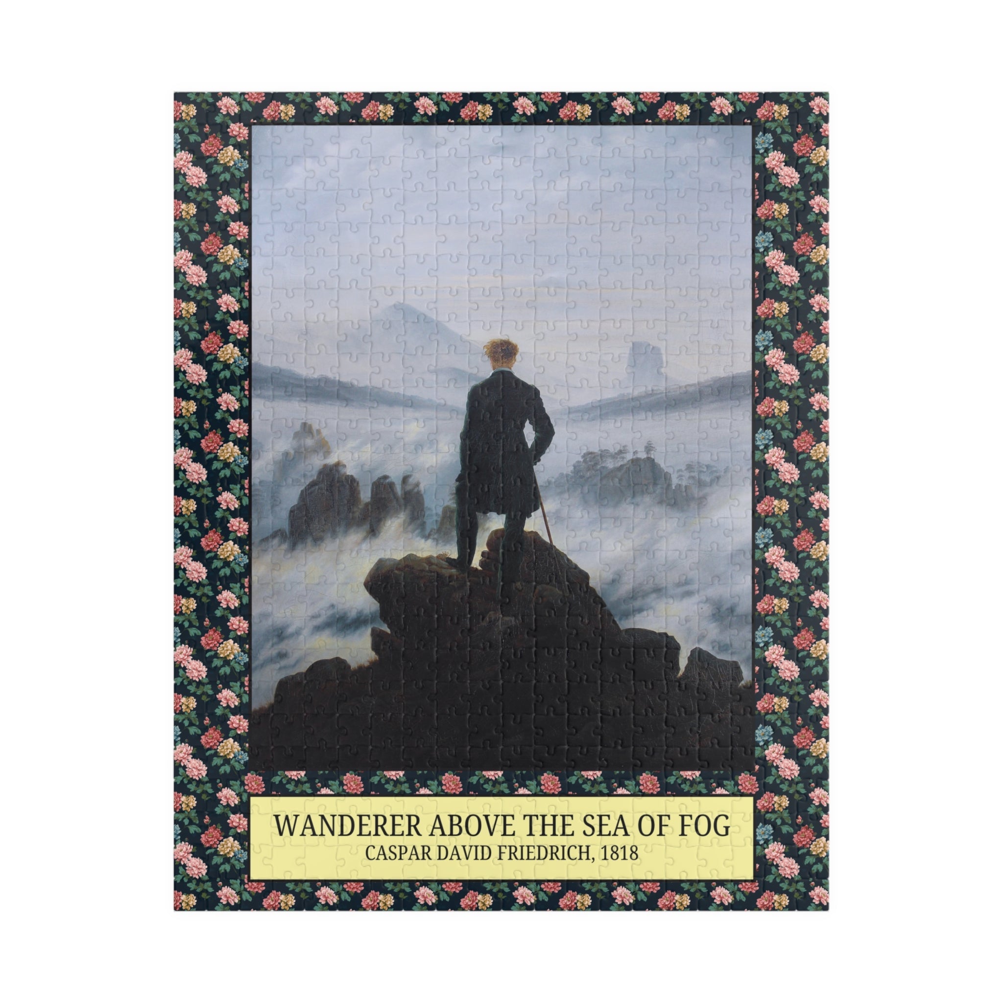 Wanderer Above the Sea of Fog by Caspar David Friedrich - Opal and June