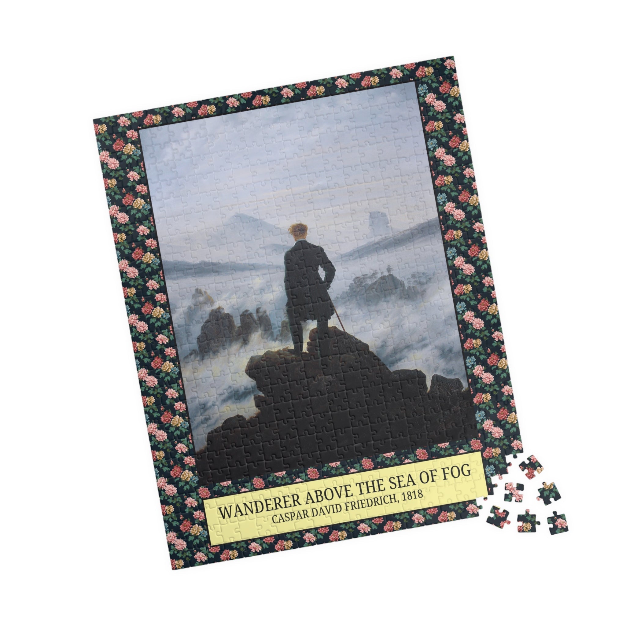 Wanderer Above the Sea of Fog by Caspar David Friedrich - Opal and June