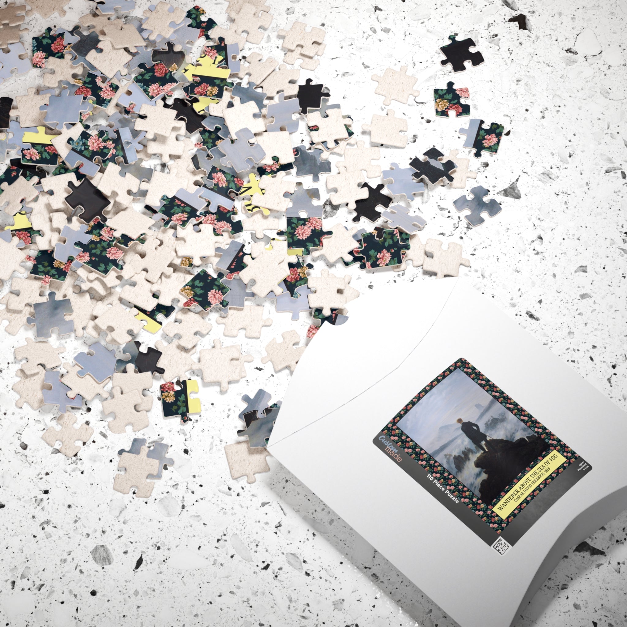 Wanderer Above the Sea of Fog by Caspar David Friedrich - Opal and June