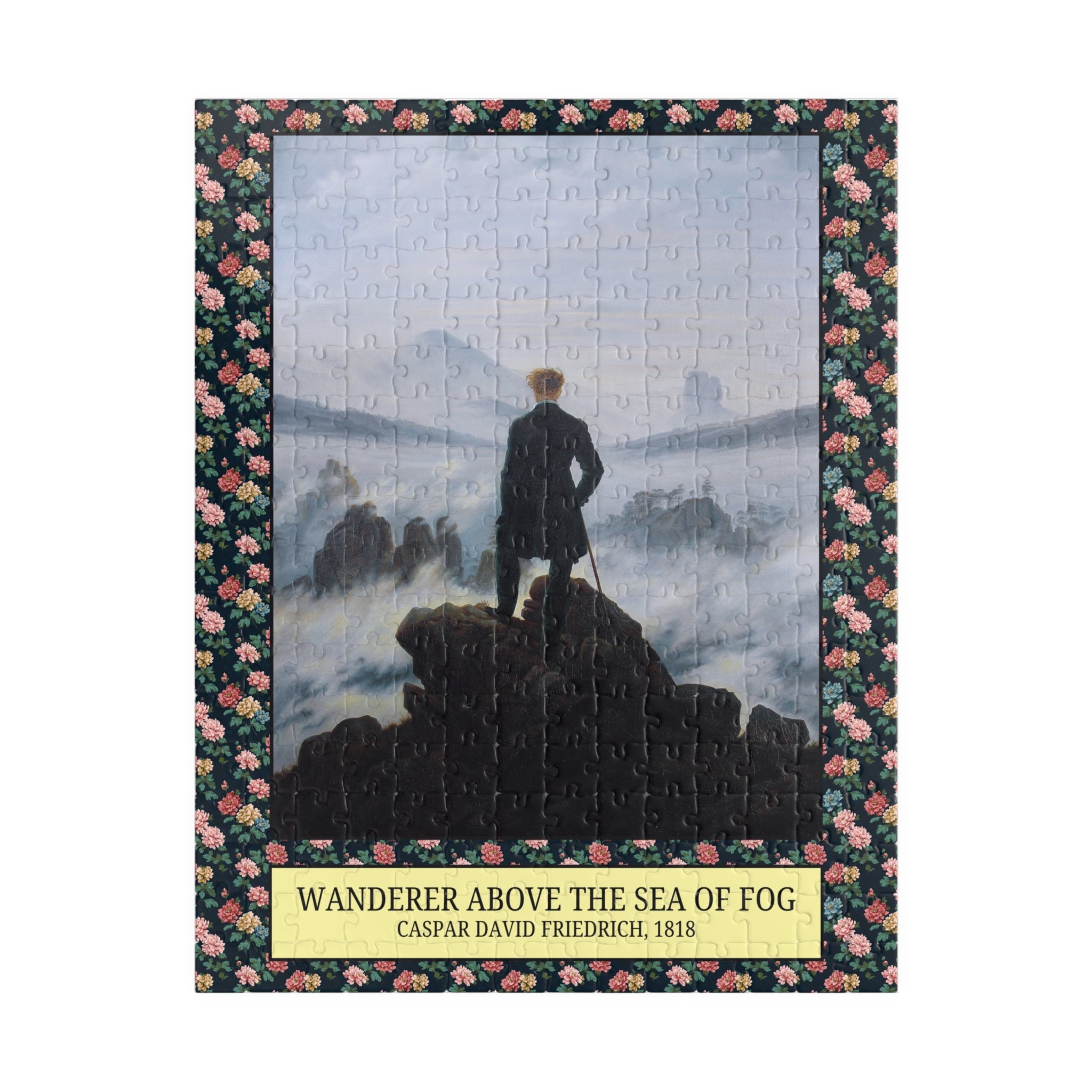 Wanderer Above the Sea of Fog by Caspar David Friedrich - Opal and June