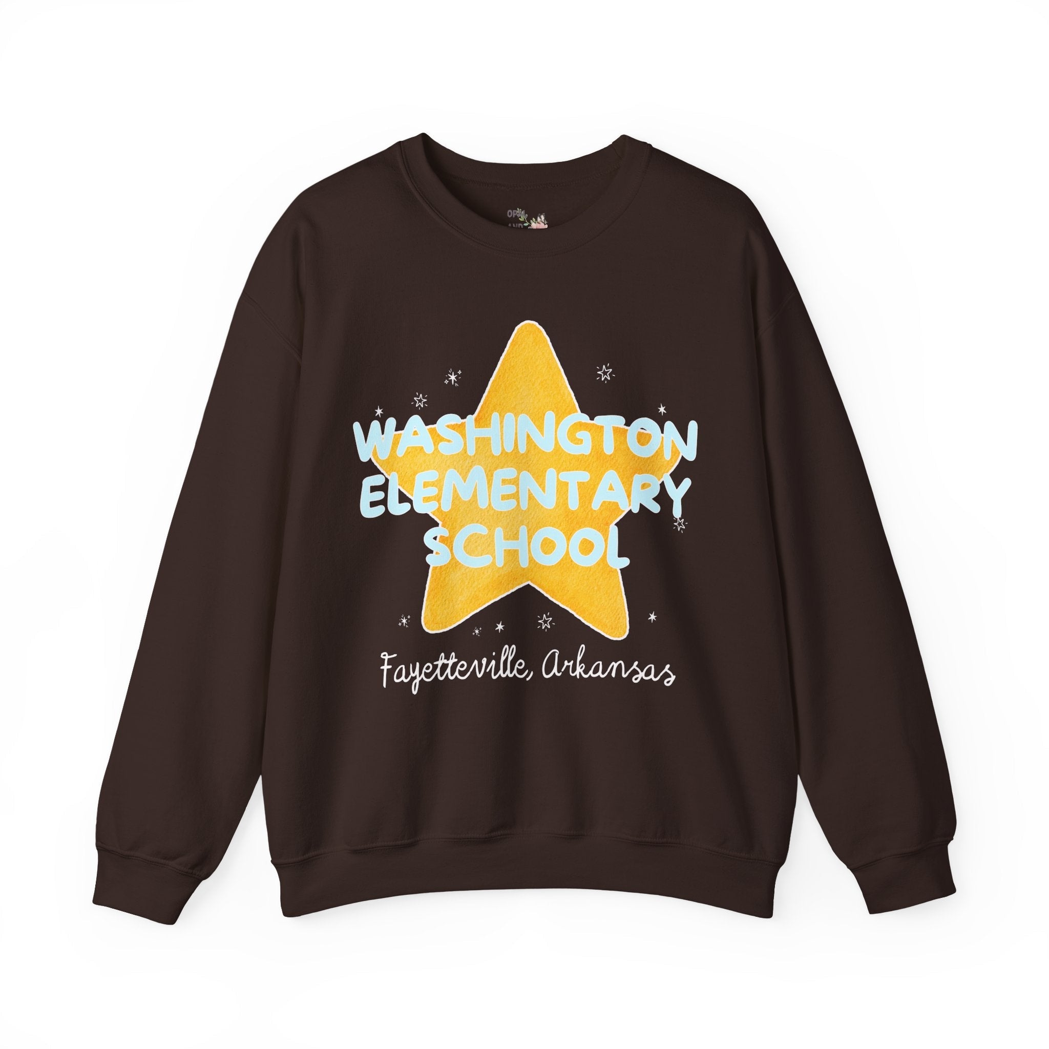 Washington Elementary School Sweatshirt: Retro Star - Opal and June