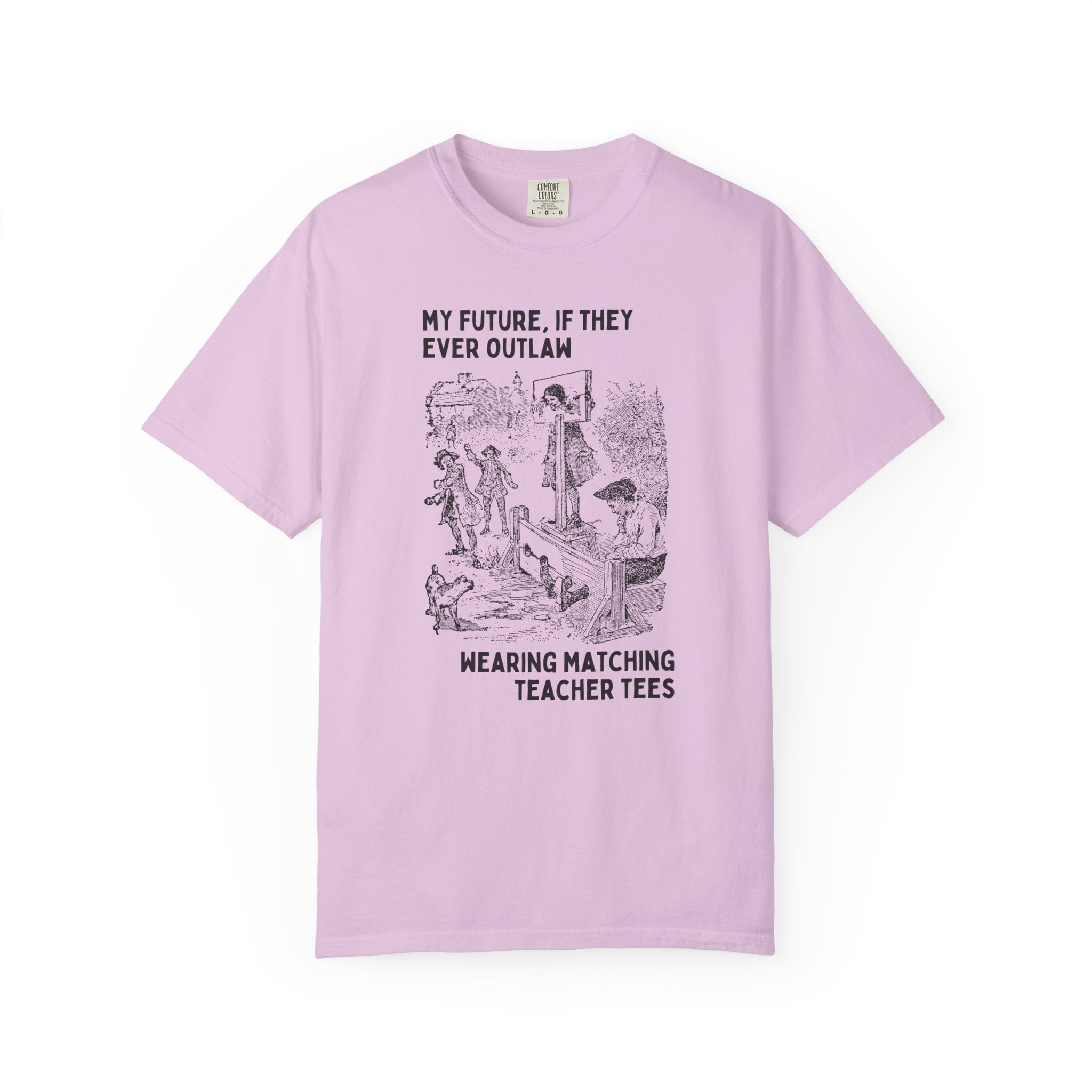 Wearing Matching Teacher Tees - Opal and June