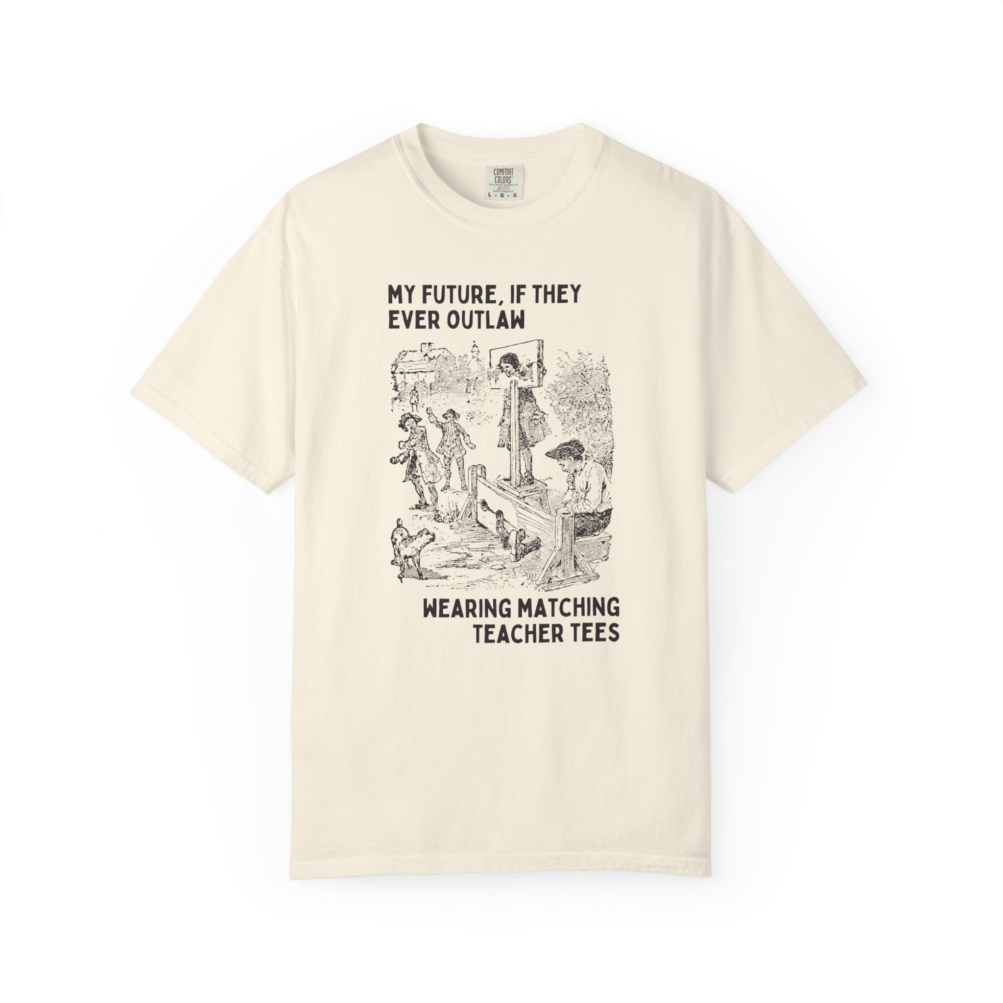 Wearing Matching Teacher Tees - Opal and June