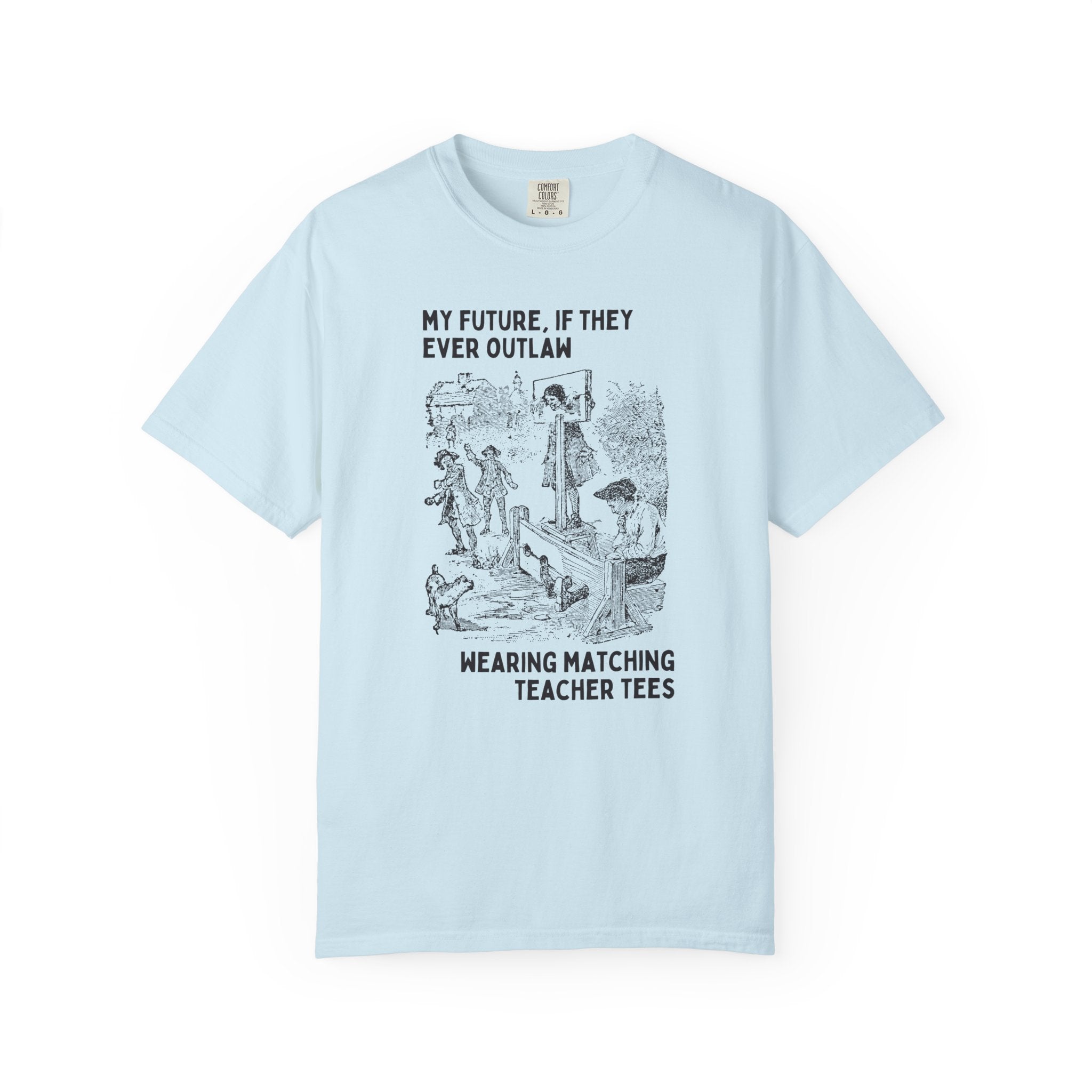 Wearing Matching Teacher Tees - Opal and June