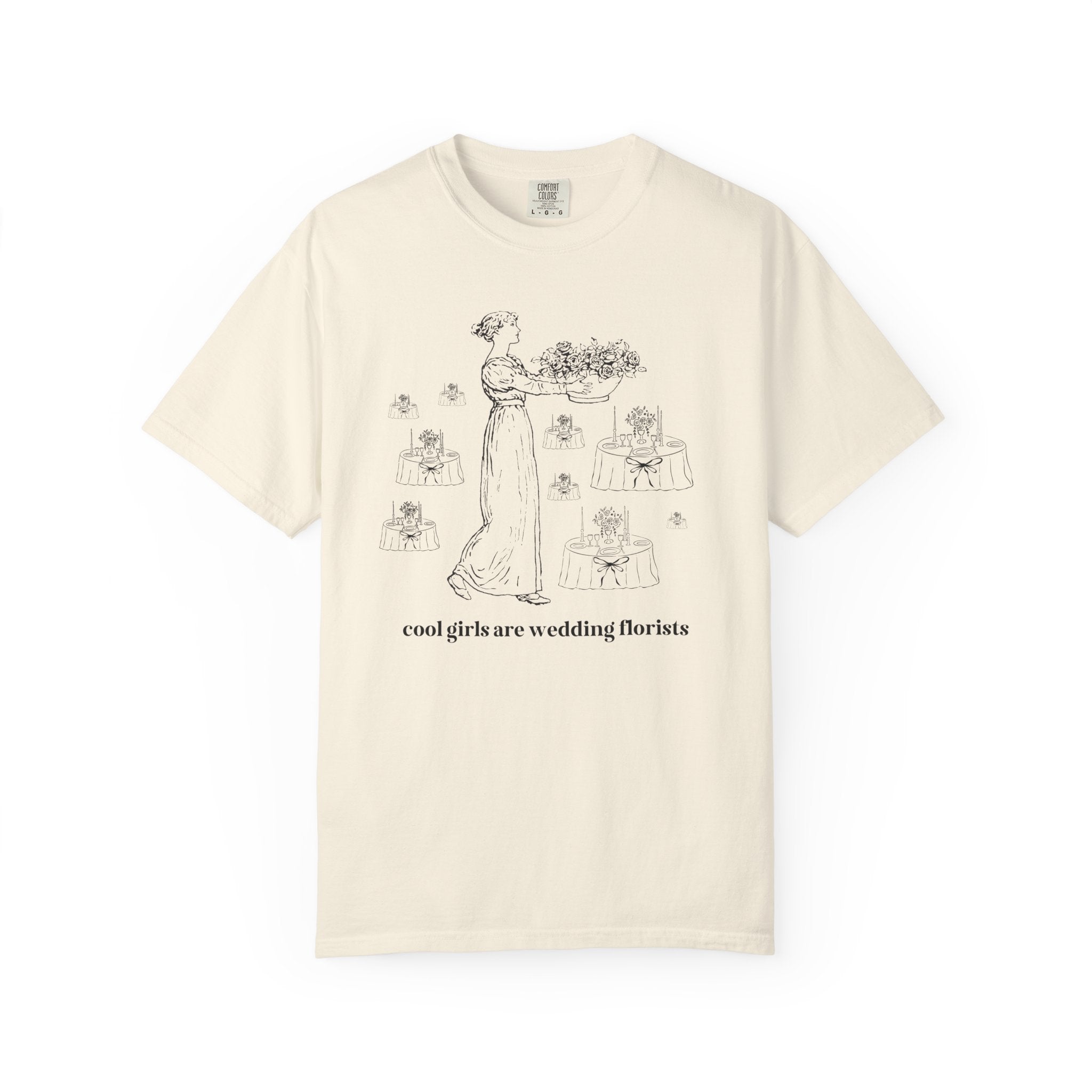 Wedding Florist Gift for Daughter or Friend Who Arranges Wedding Flowers, Funny Saying Florist Tee, New Business Owner Congratulations Gift - Opal and June