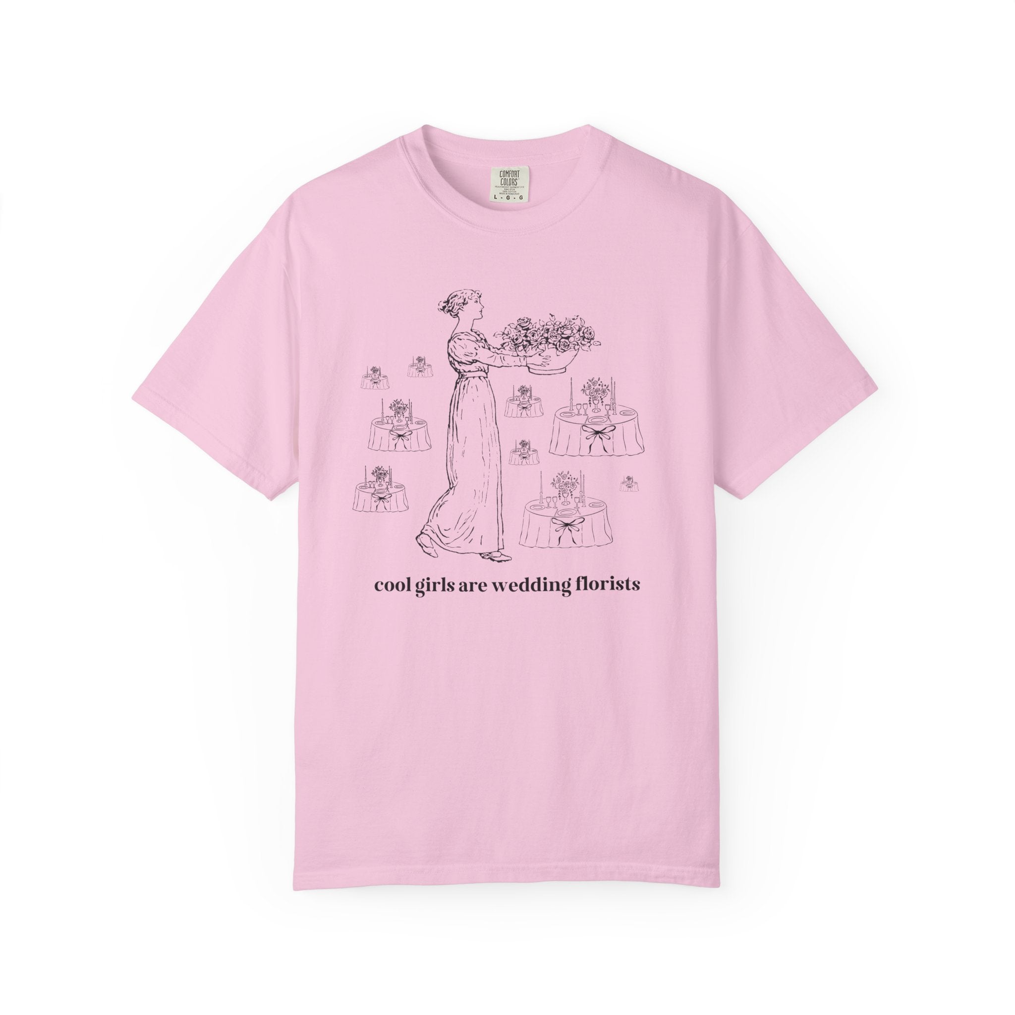 Wedding Florist Gift for Daughter or Friend Who Arranges Wedding Flowers, Funny Saying Florist Tee, New Business Owner Congratulations Gift - Opal and June