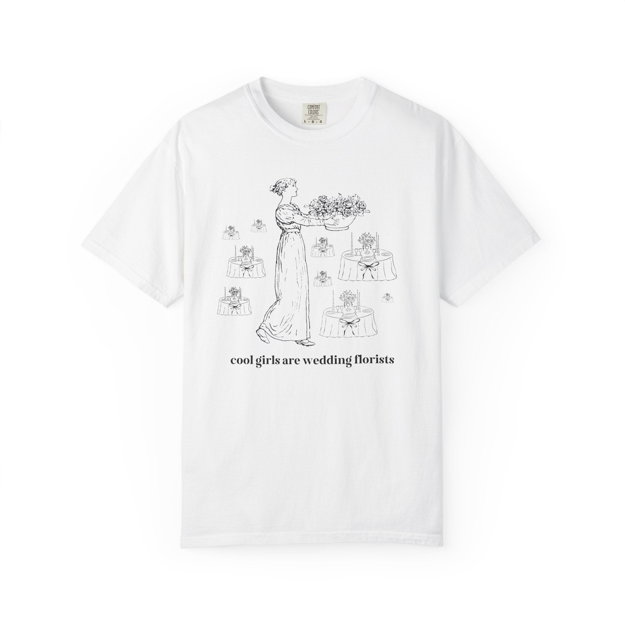 Wedding Florist Gift for Daughter or Friend Who Arranges Wedding Flowers, Funny Saying Florist Tee, New Business Owner Congratulations Gift - Opal and June
