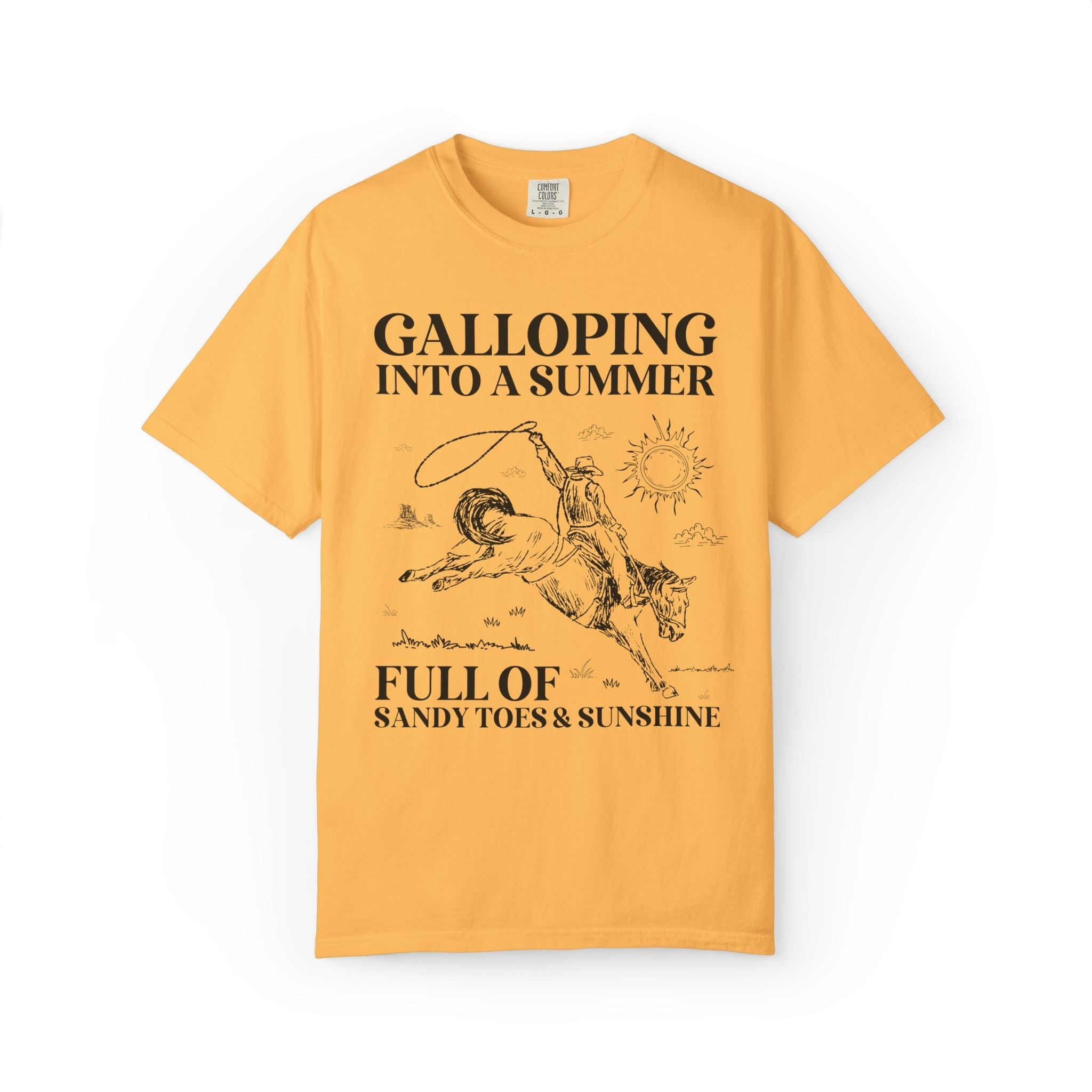 Western Teacher Tee Shirt, Last Day of School: Galloping Into a Summer, High School or Elementary School Matching Teacher Tee, End of Year - Opal and June