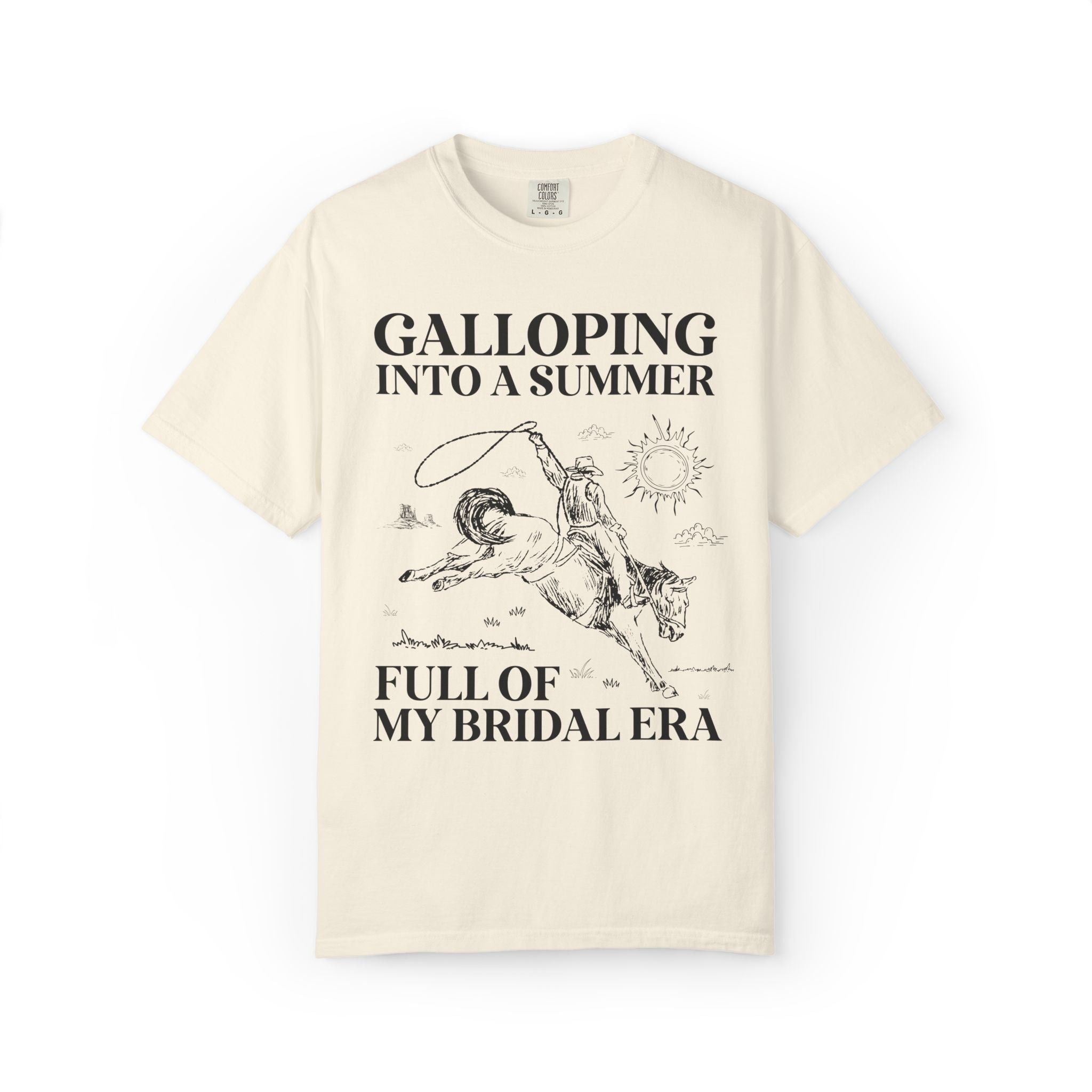 Western Teacher Tee Shirt, Last Day of School: Galloping Into a Summer, High School or Elementary School Matching Teacher Tee, End of Year - Opal and June