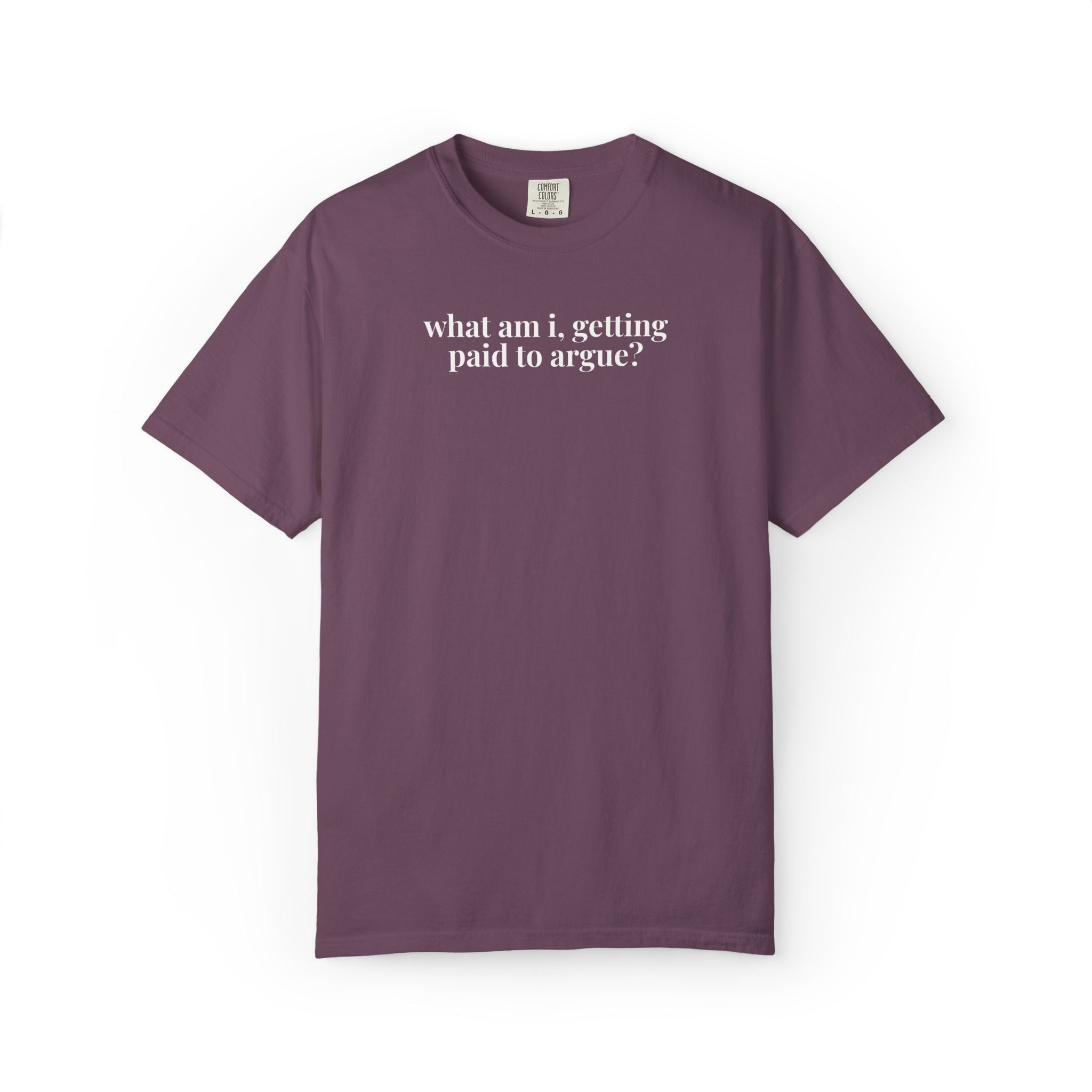 What Am I, Getting Paid to Argue Tee Shirt - Opal and June