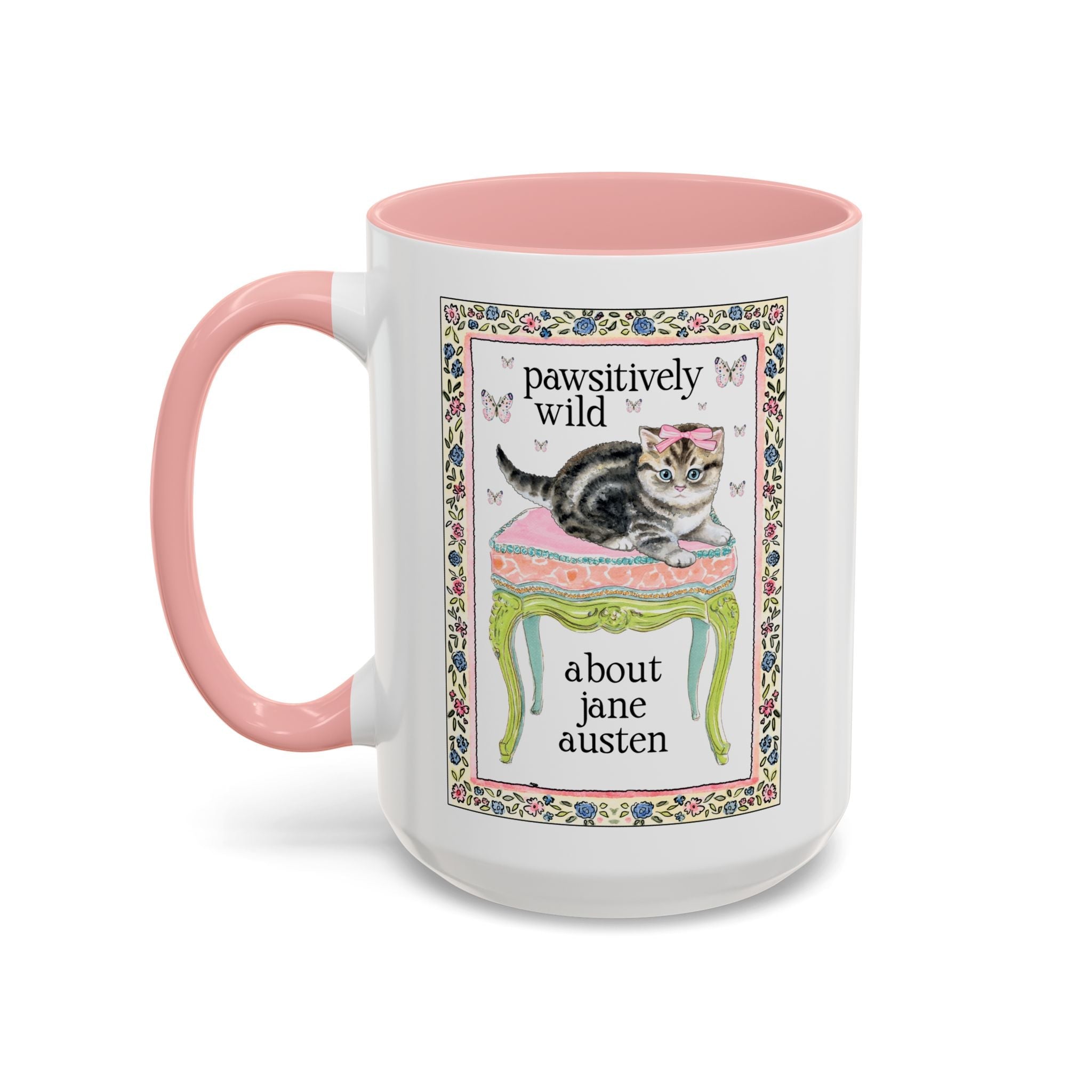 Wild About Jane Austen Mug - Opal and June