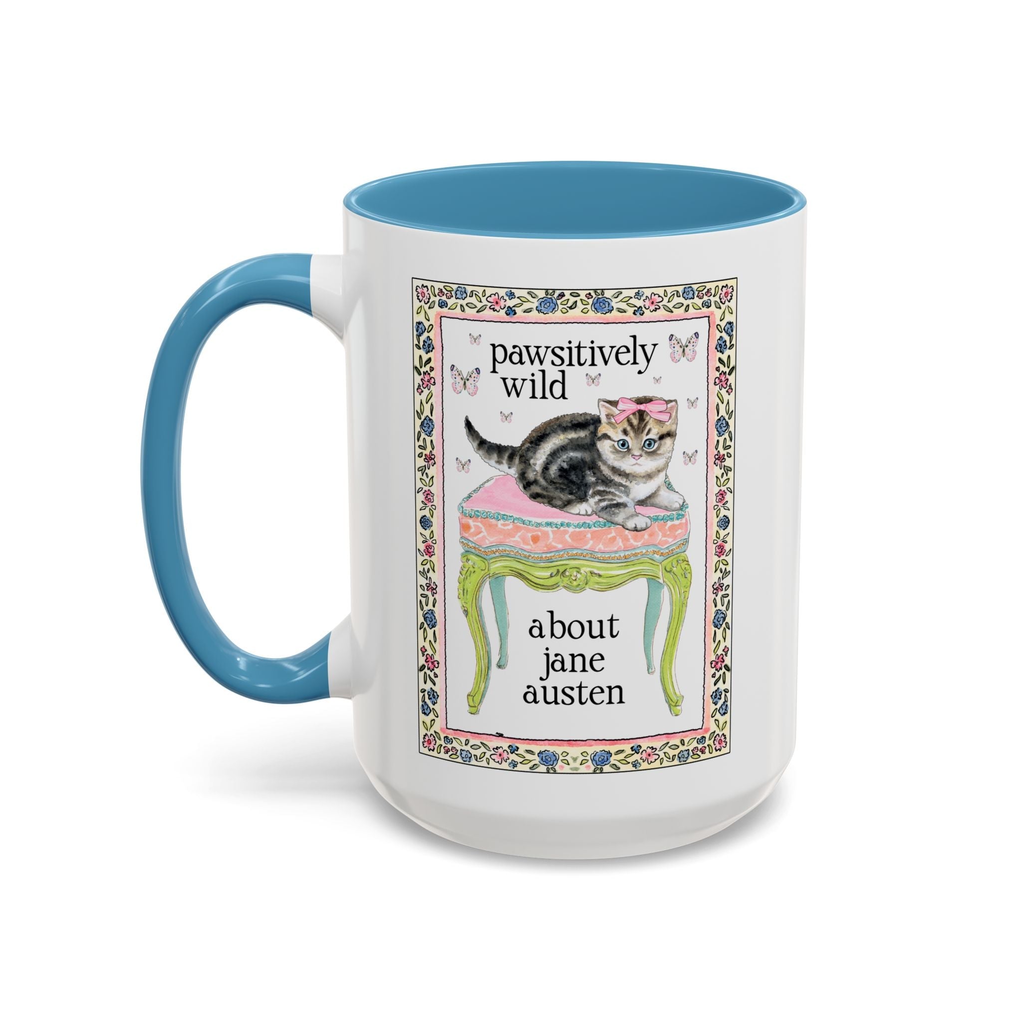 Wild About Jane Austen Mug - Opal and June