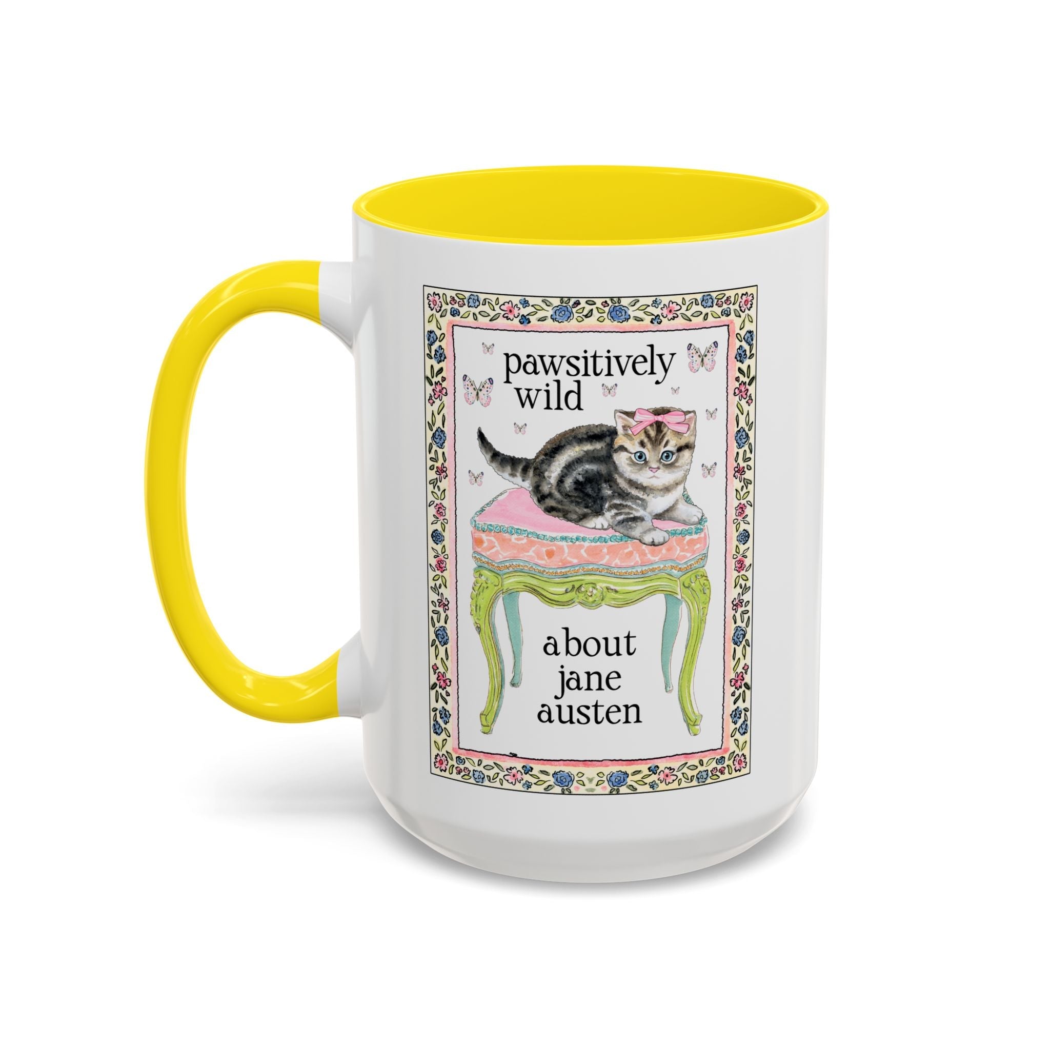 Wild About Jane Austen Mug - Opal and June