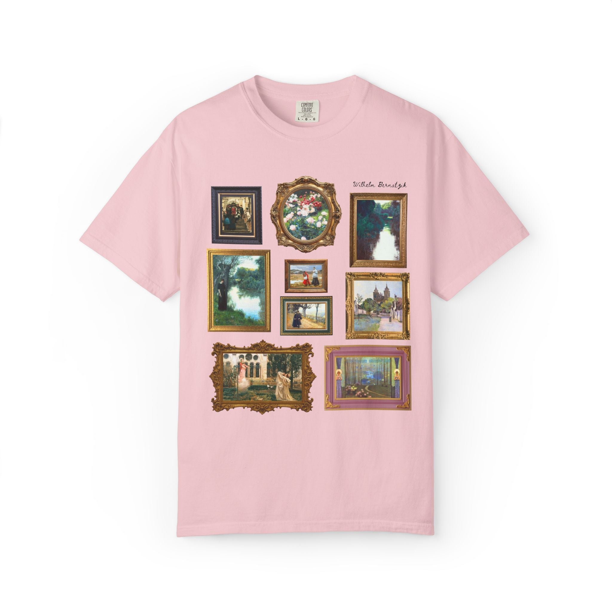 Wilhelm Bernatzik Art History T-Shirt: Famous Paintings, European Art History, Austria - Hungary 19th Century Artist, Humanities Teacher Gift - Opal and June