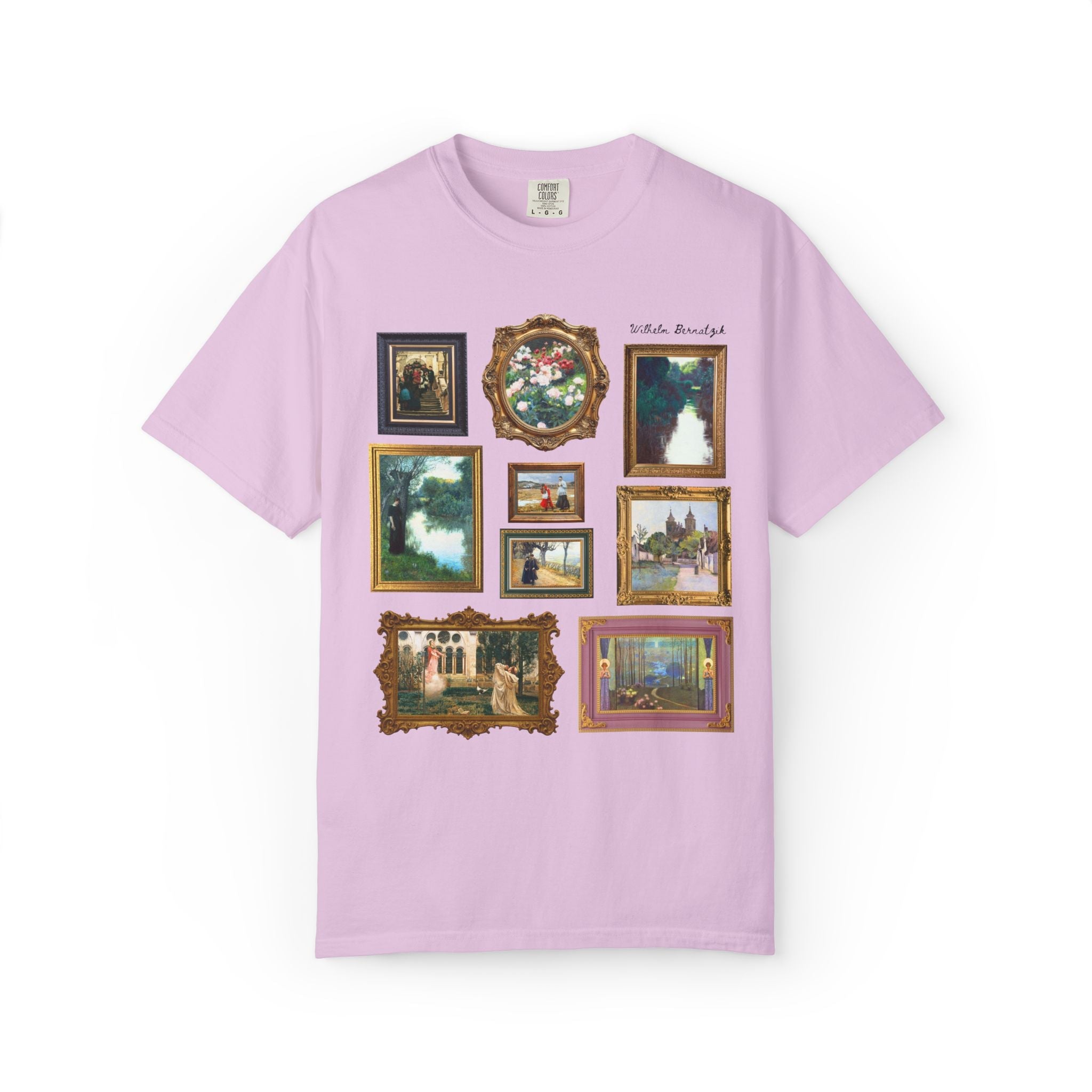 Wilhelm Bernatzik Art History T-Shirt: Famous Paintings, European Art History, Austria - Hungary 19th Century Artist, Humanities Teacher Gift - Opal and June