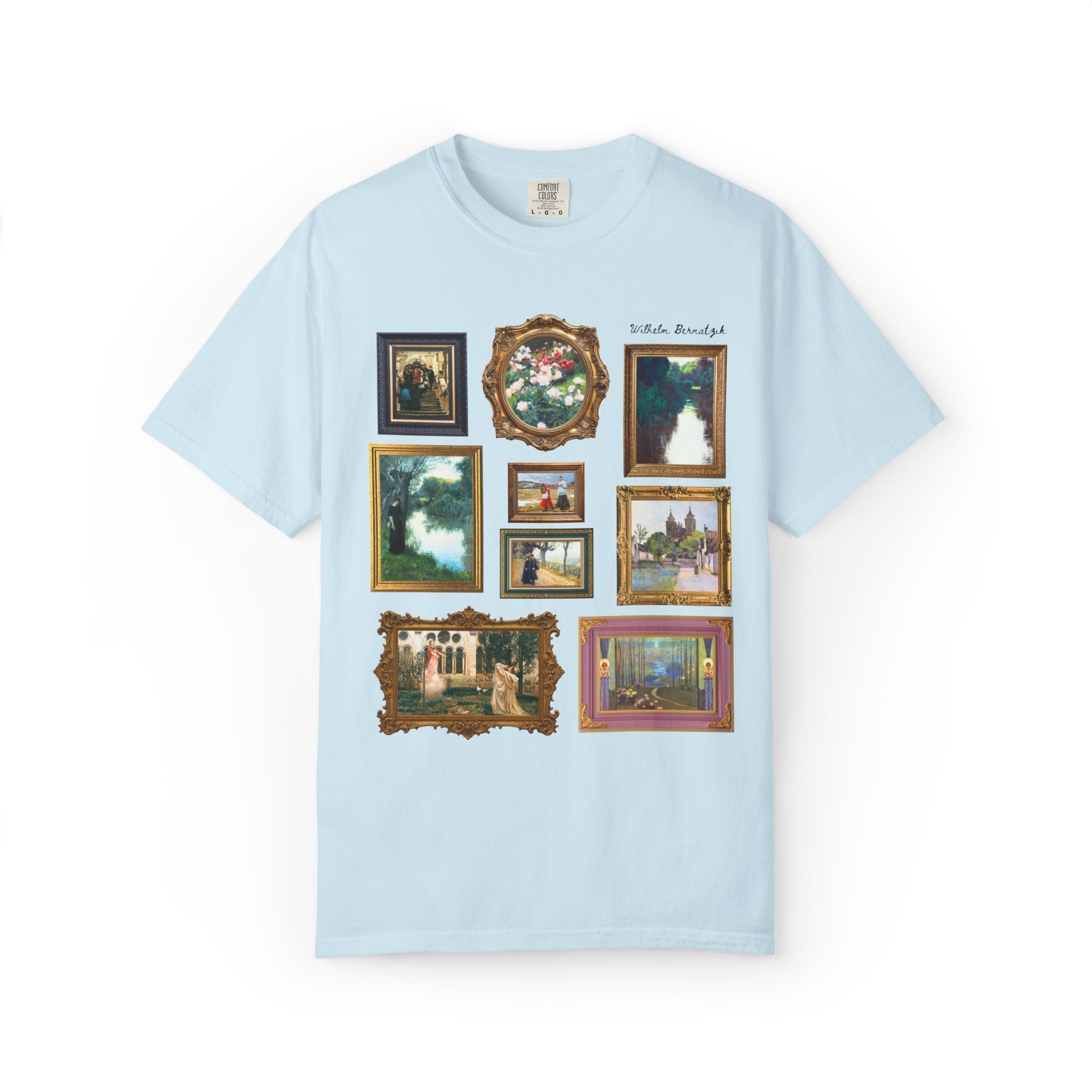 Wilhelm Bernatzik Art History T-Shirt: Famous Paintings, European Art History, Austria - Hungary 19th Century Artist, Humanities Teacher Gift - Opal and June