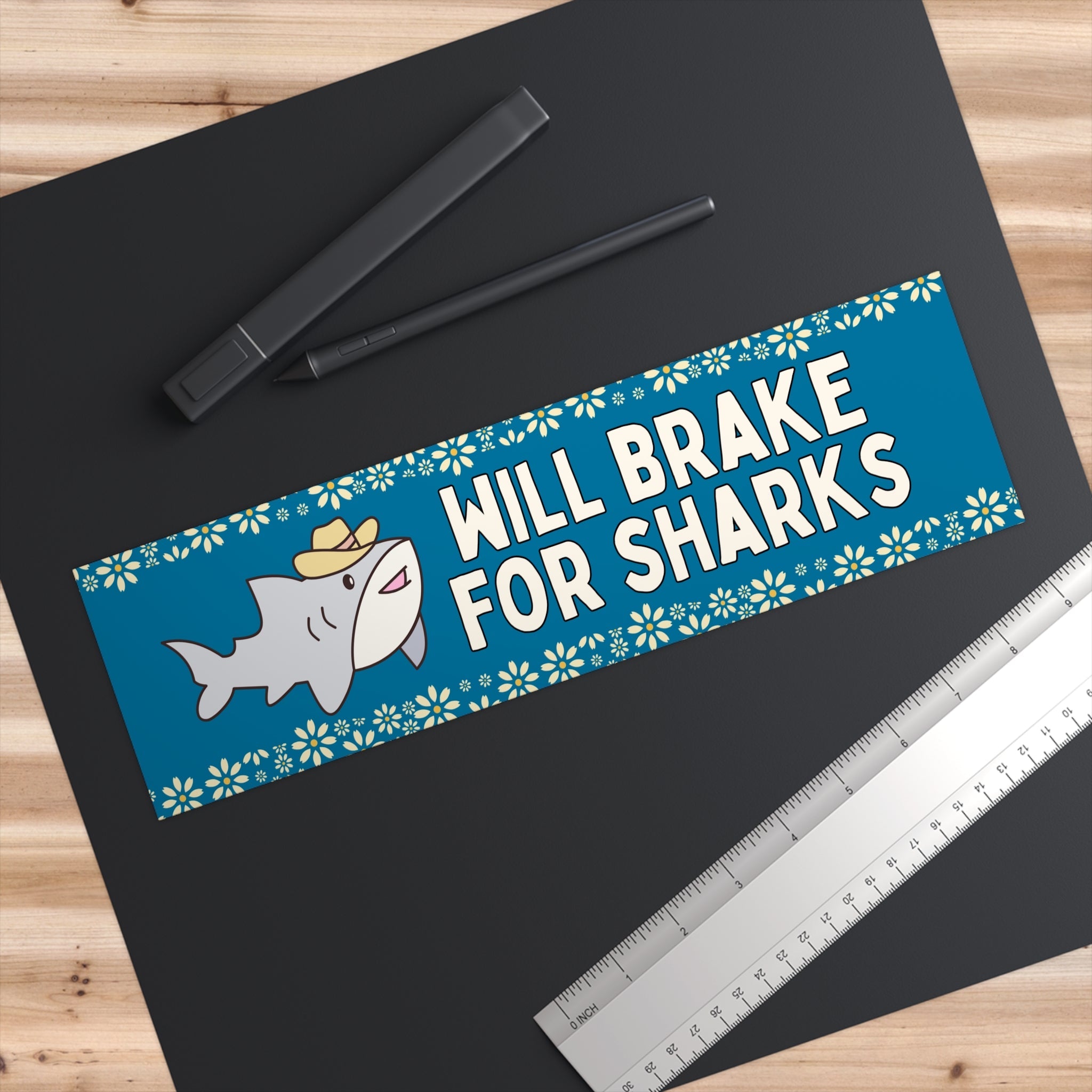Will Brake for Sharks - Opal and June