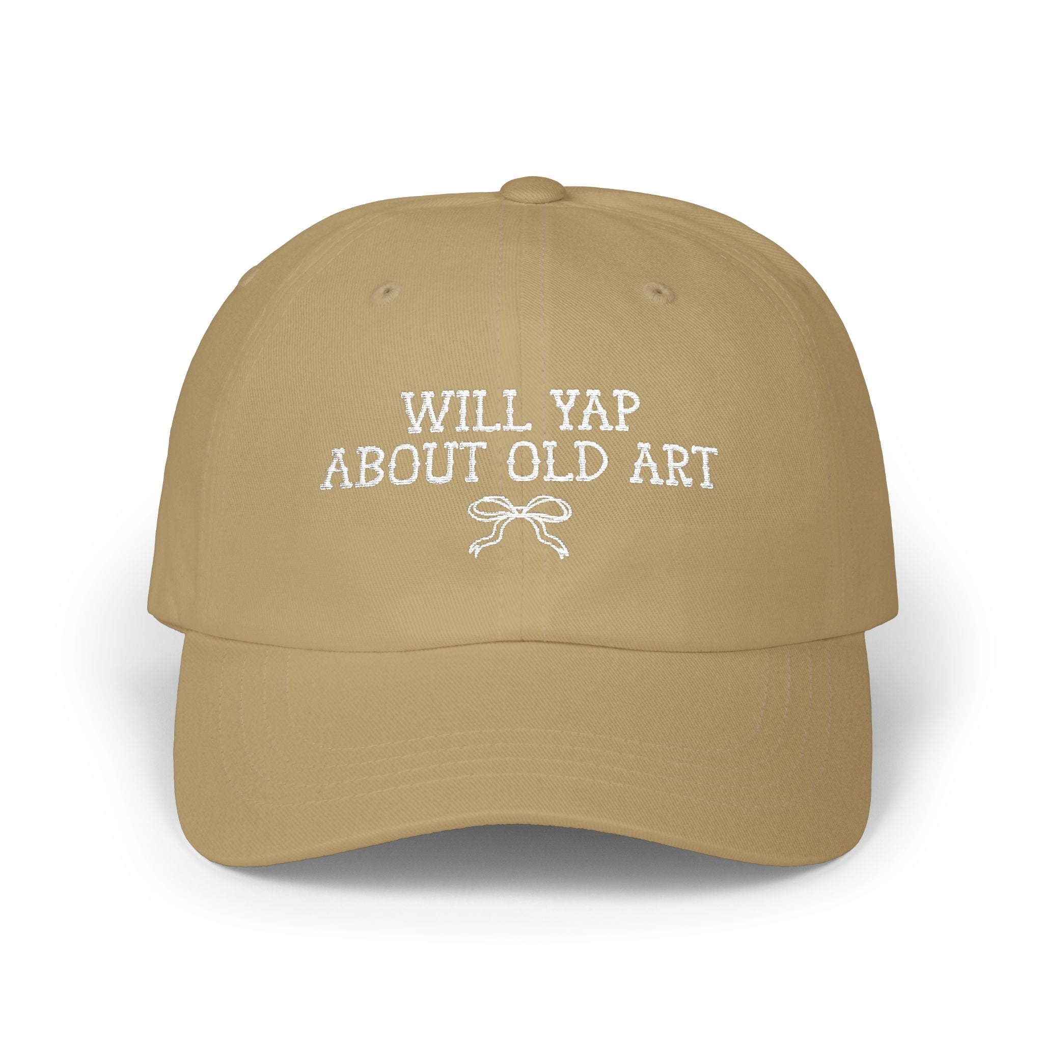 Will Yap About Old Art | Art History Hat - Opal and June