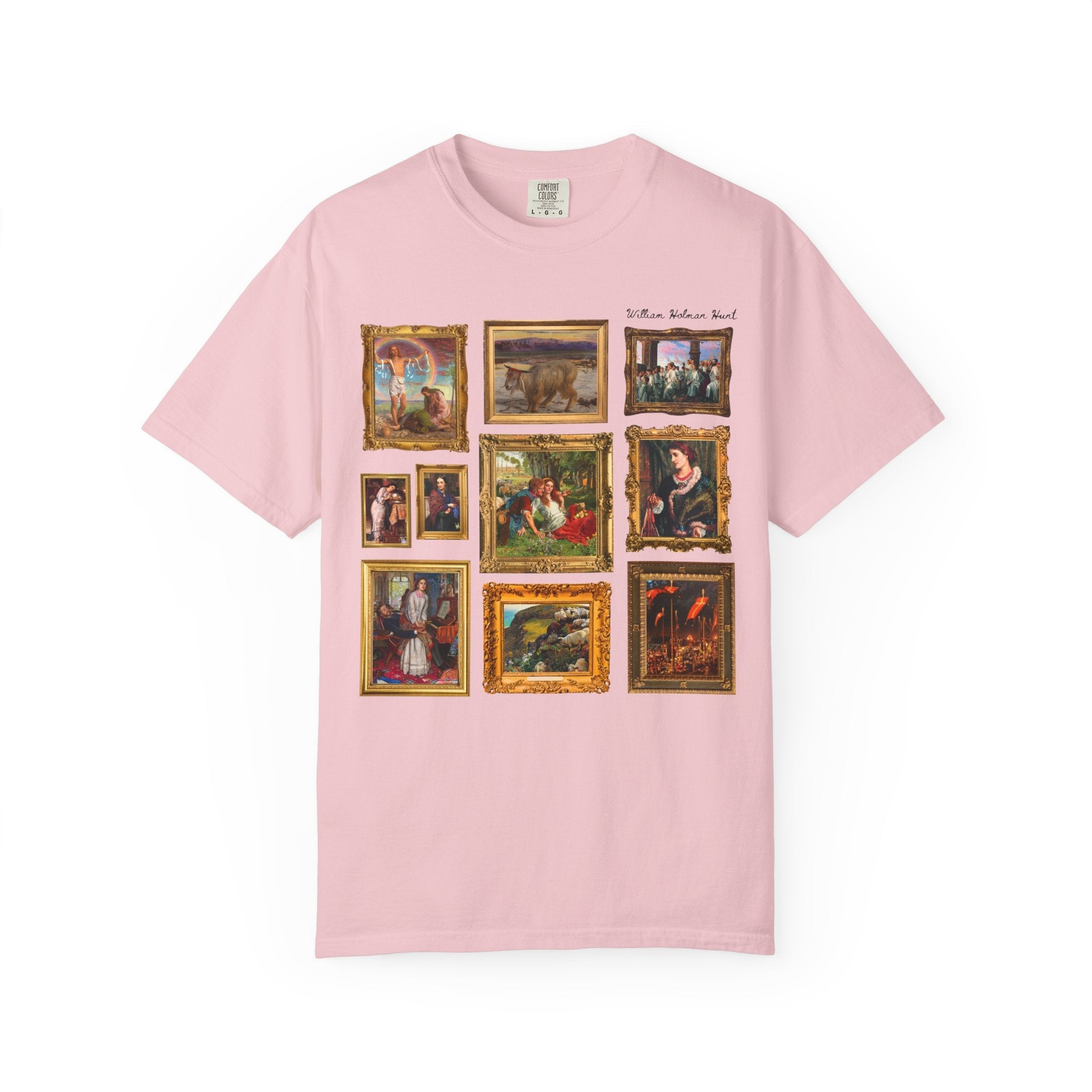 William Holman Hunt Art History T-Shirt, Famous Paintings, 19th Century Art, European Art History, Pre - Raphaelites History or Humanities Tee - Opal and June