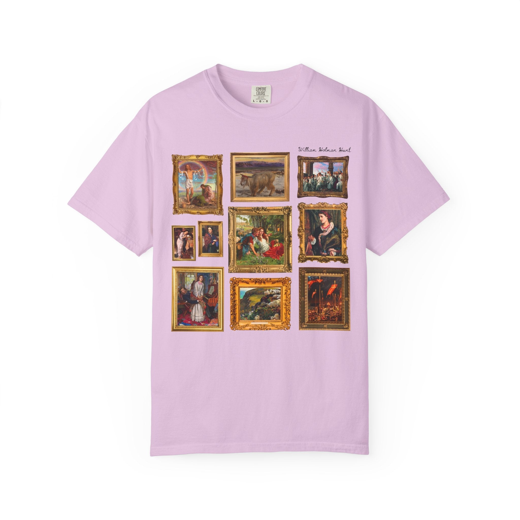 William Holman Hunt Art History T-Shirt, Famous Paintings, 19th Century Art, European Art History, Pre - Raphaelites History or Humanities Tee - Opal and June
