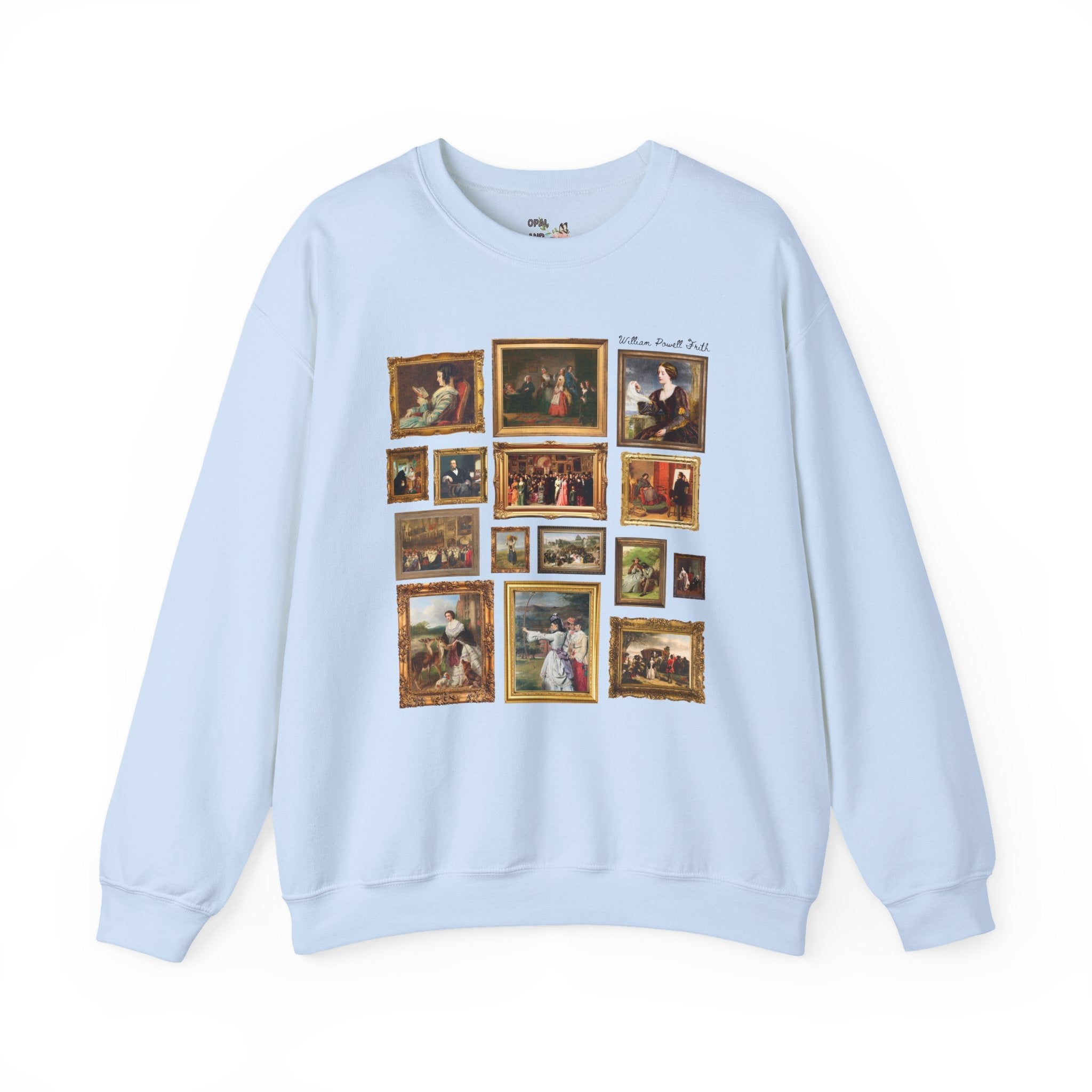 William Powell Frith Art History Lover Sweatshirt for Humanities Teacher or Artist Who Loves Victorian Art, English Art Historian Crewneck - Opal and June