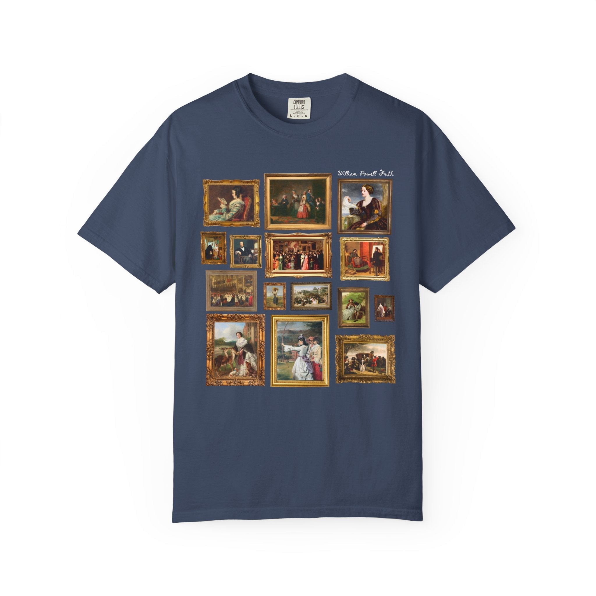 William Powell Frith Art History Lover Tee Shirt - Opal and June