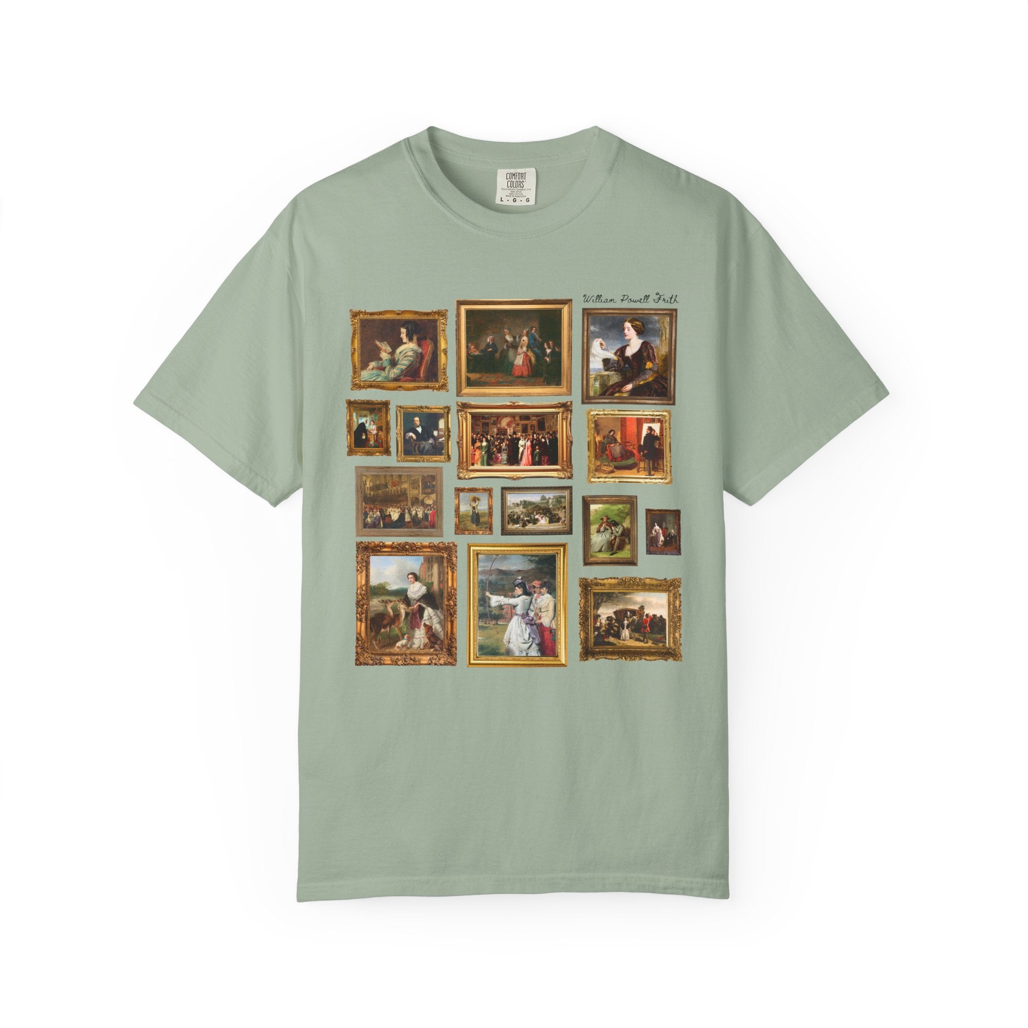 William Powell Frith Art History Lover Tee Shirt - Opal and June