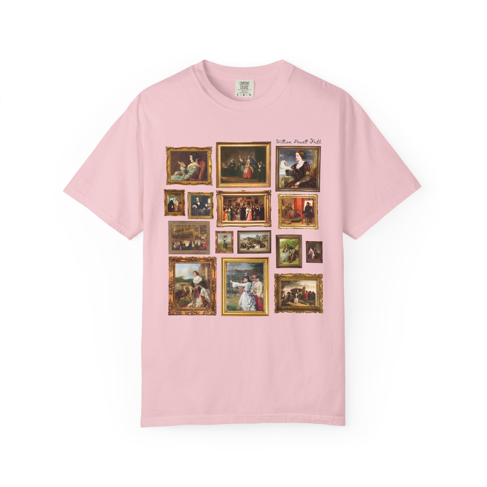 William Powell Frith Art History Lover Tee Shirt - Opal and June