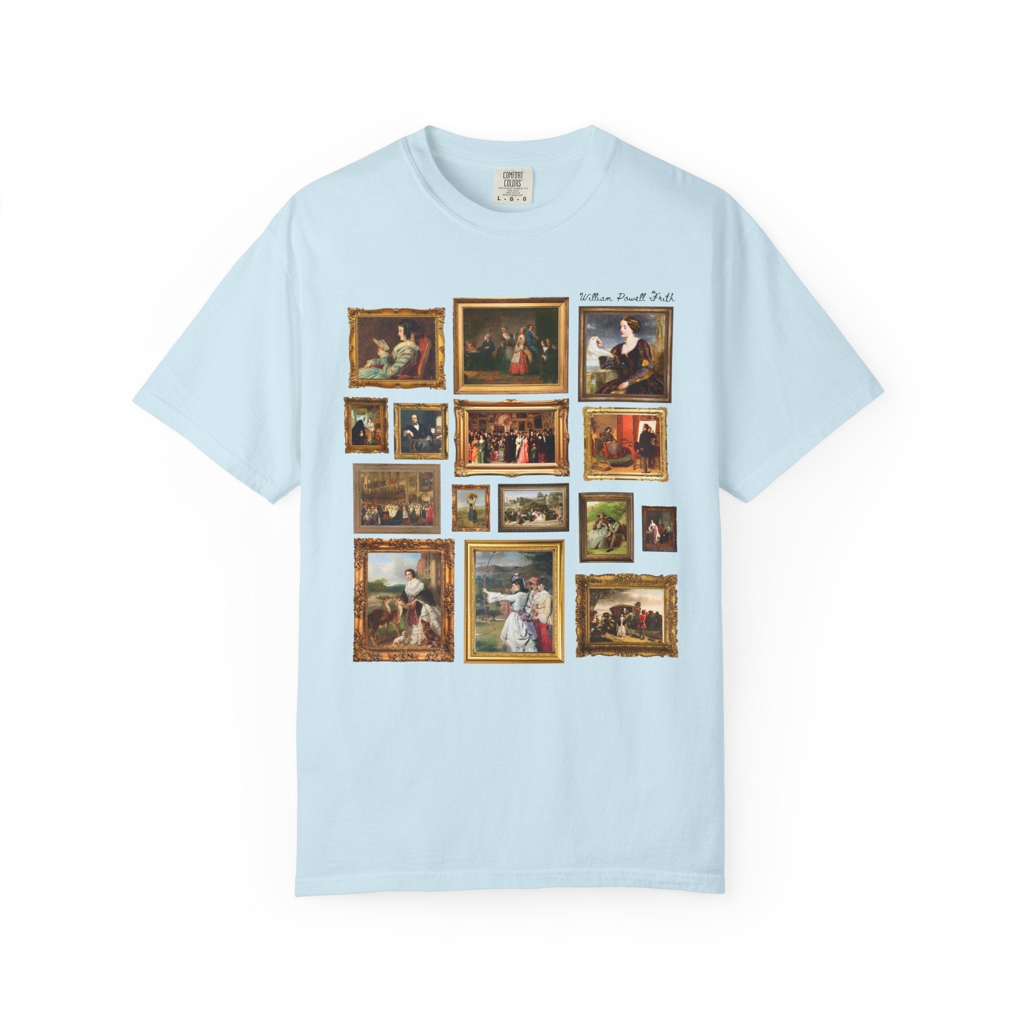 William Powell Frith Art History Lover Tee Shirt - Opal and June