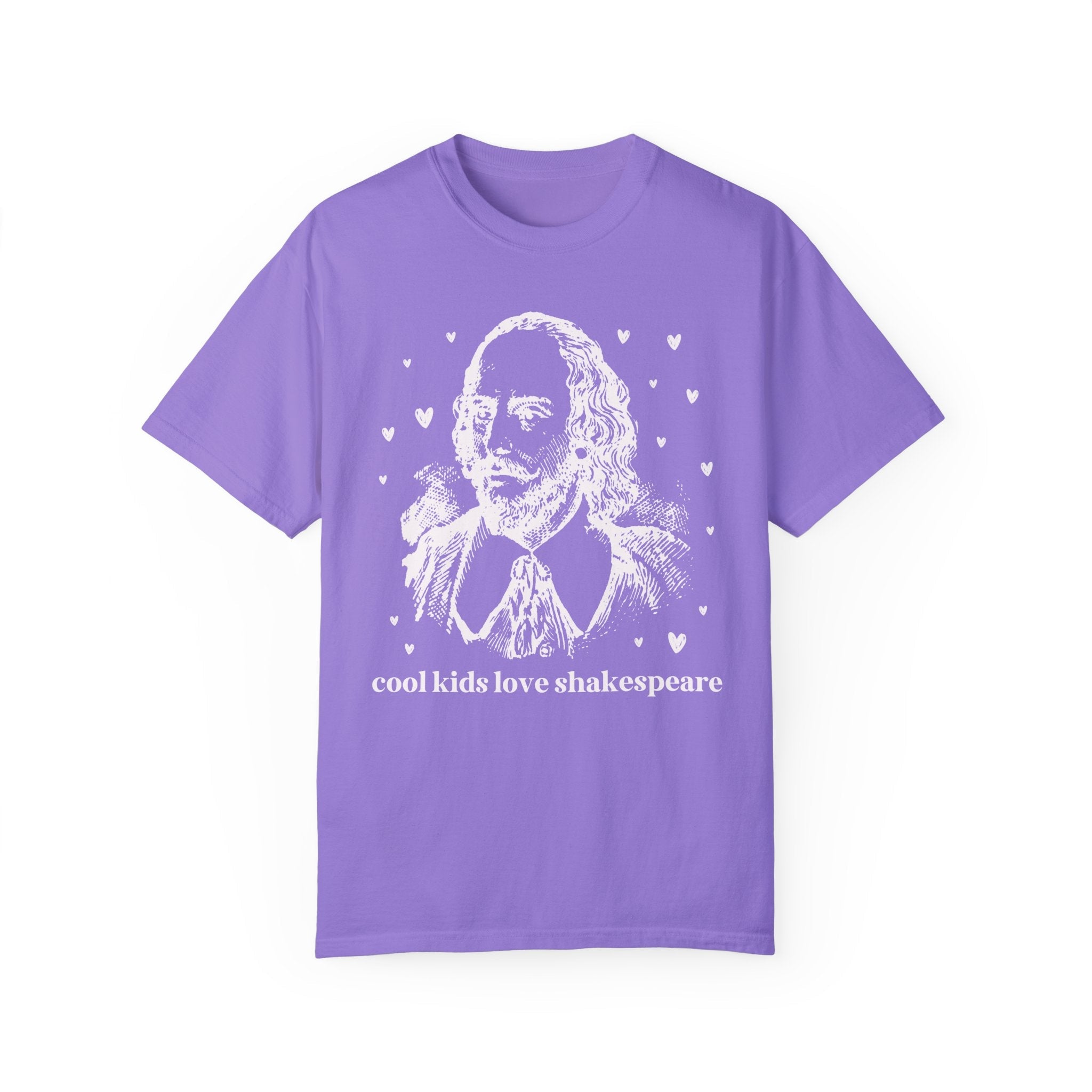 William Shakespeare Book Lover Gift for English Major or Reader Who Loves Classic Literature, 16th Century Plays, Cute Bookish Librarian Tee - Opal and June