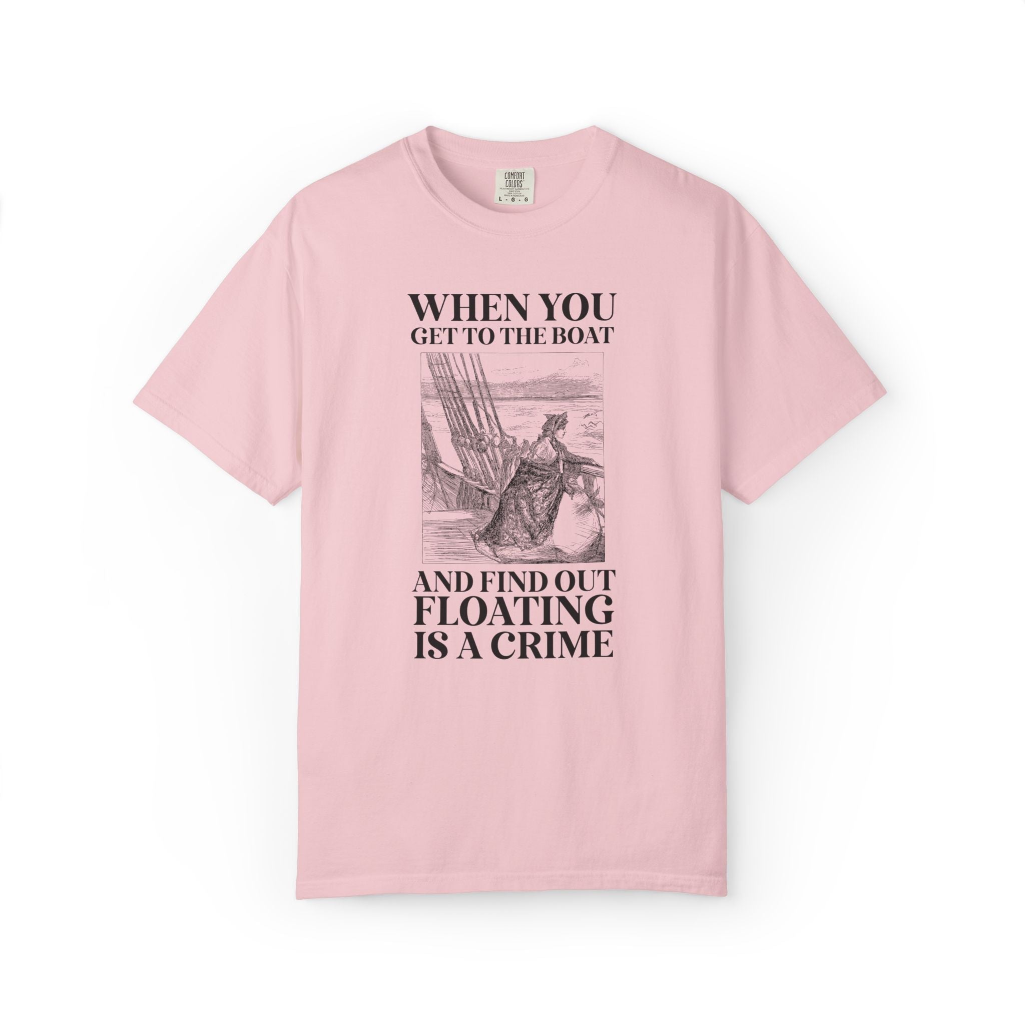 Witch Trial History Tee Shirt, Spooky Season European and American Witchy History T-Shirt, Witch Swimming Test Tee, Women's History Month - Opal and June