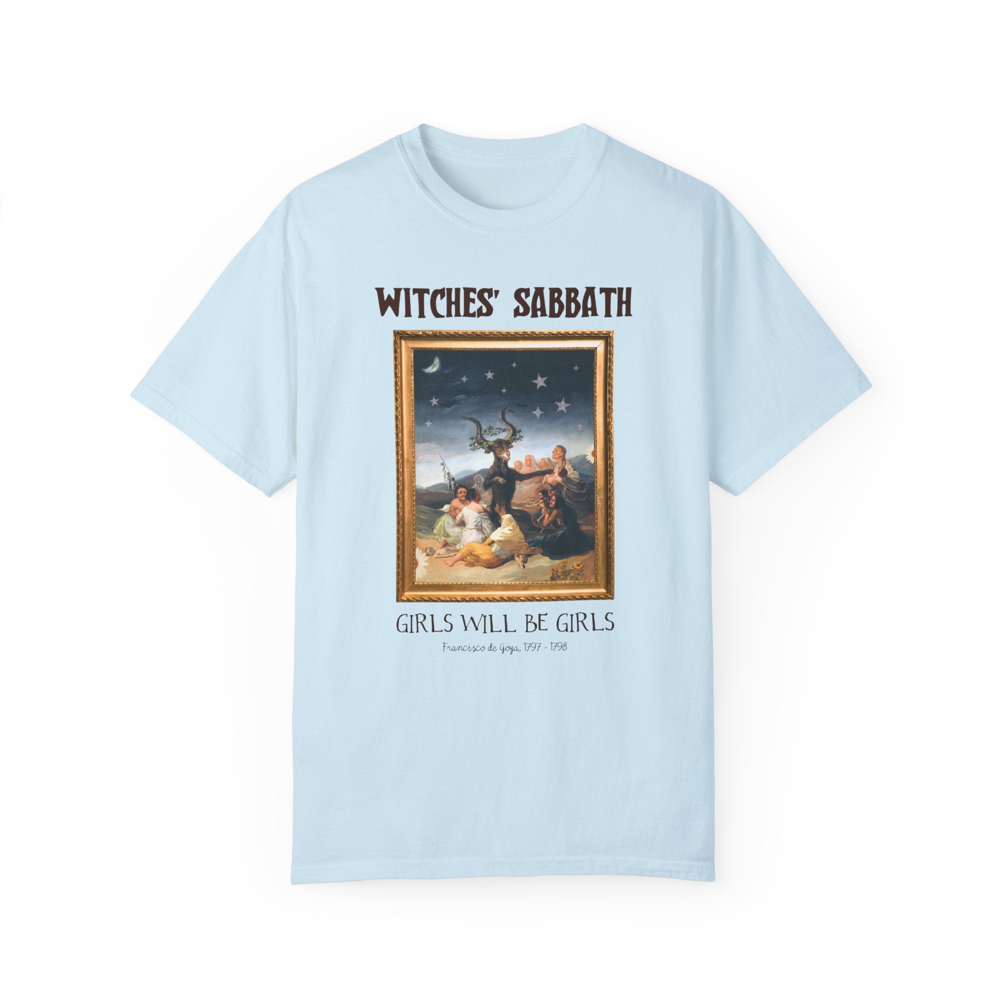 Witches' Sabbath by Francisco de Goya T-Shirt: Witchy Art History Tee, Romanticism Art Movement, 18th Century Artwork, Humanites Major Gift - Opal and June