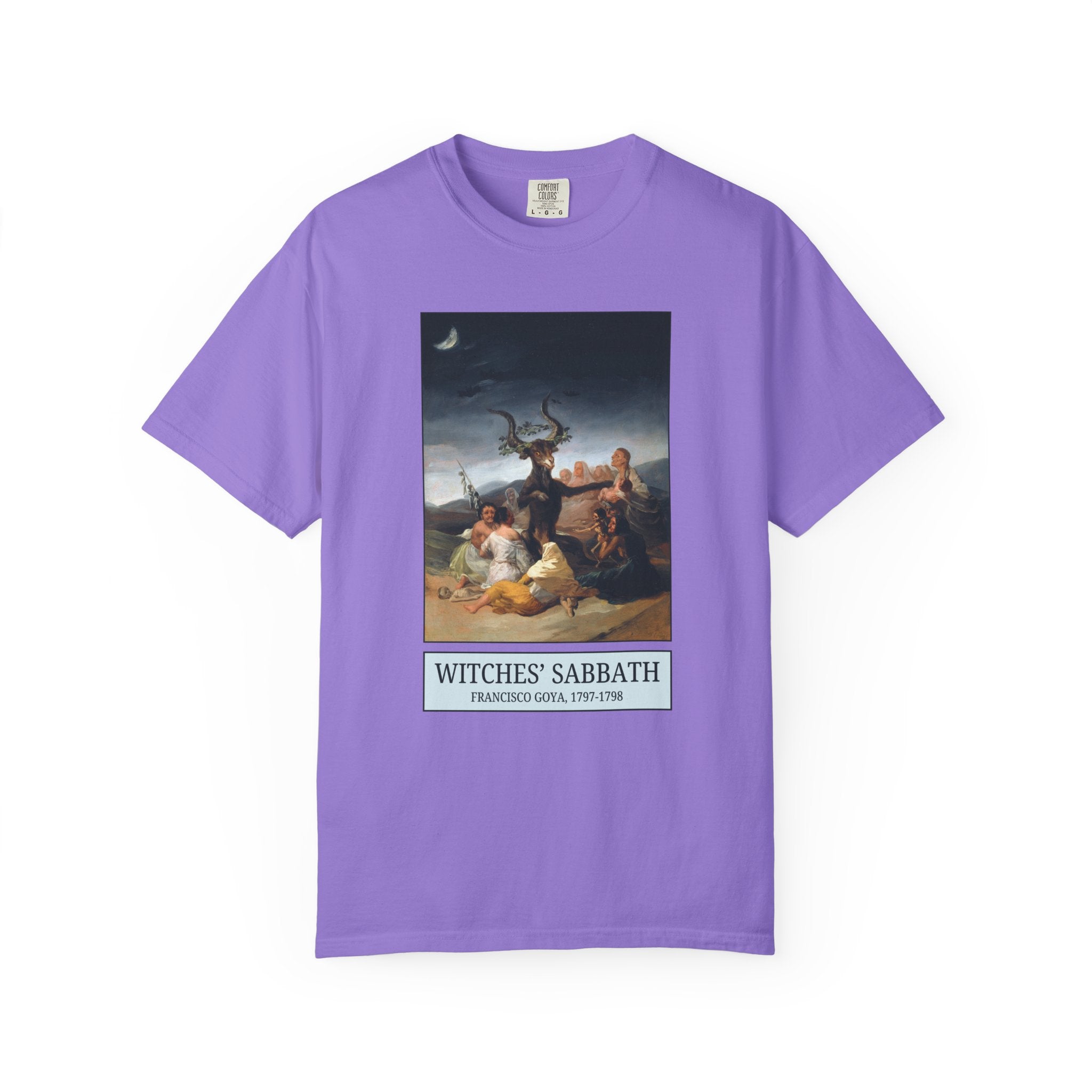 Witches' Sabbath by Francisco de Goya T-Shirt: Witchy Art History Tee, Romanticism Art Movement, 18th Century Artwork, Humanites Major Gift - Opal and June