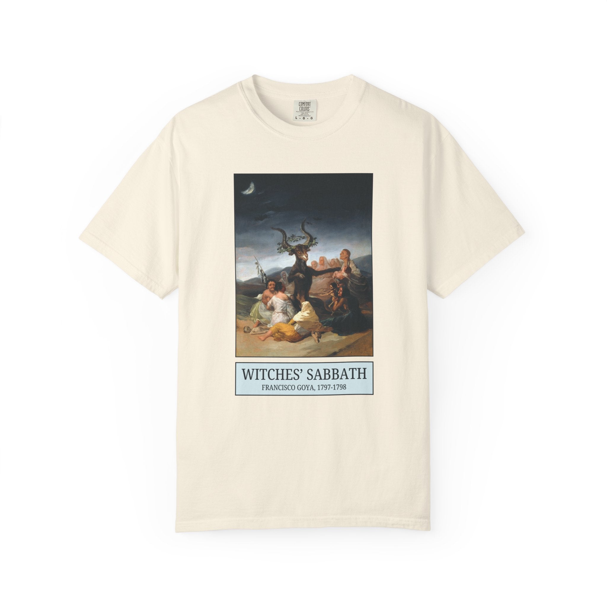 Witches' Sabbath by Francisco de Goya T-Shirt: Witchy Art History Tee, Romanticism Art Movement, 18th Century Artwork, Humanites Major Gift - Opal and June