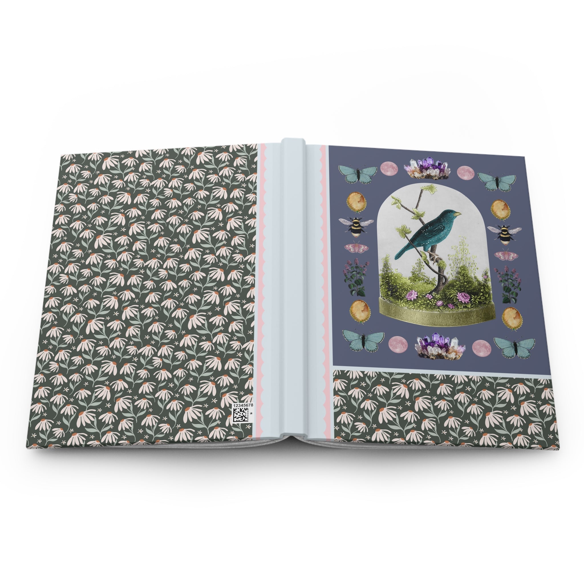 Witchy Bird Lover Spellbook Notebook - Opal and June