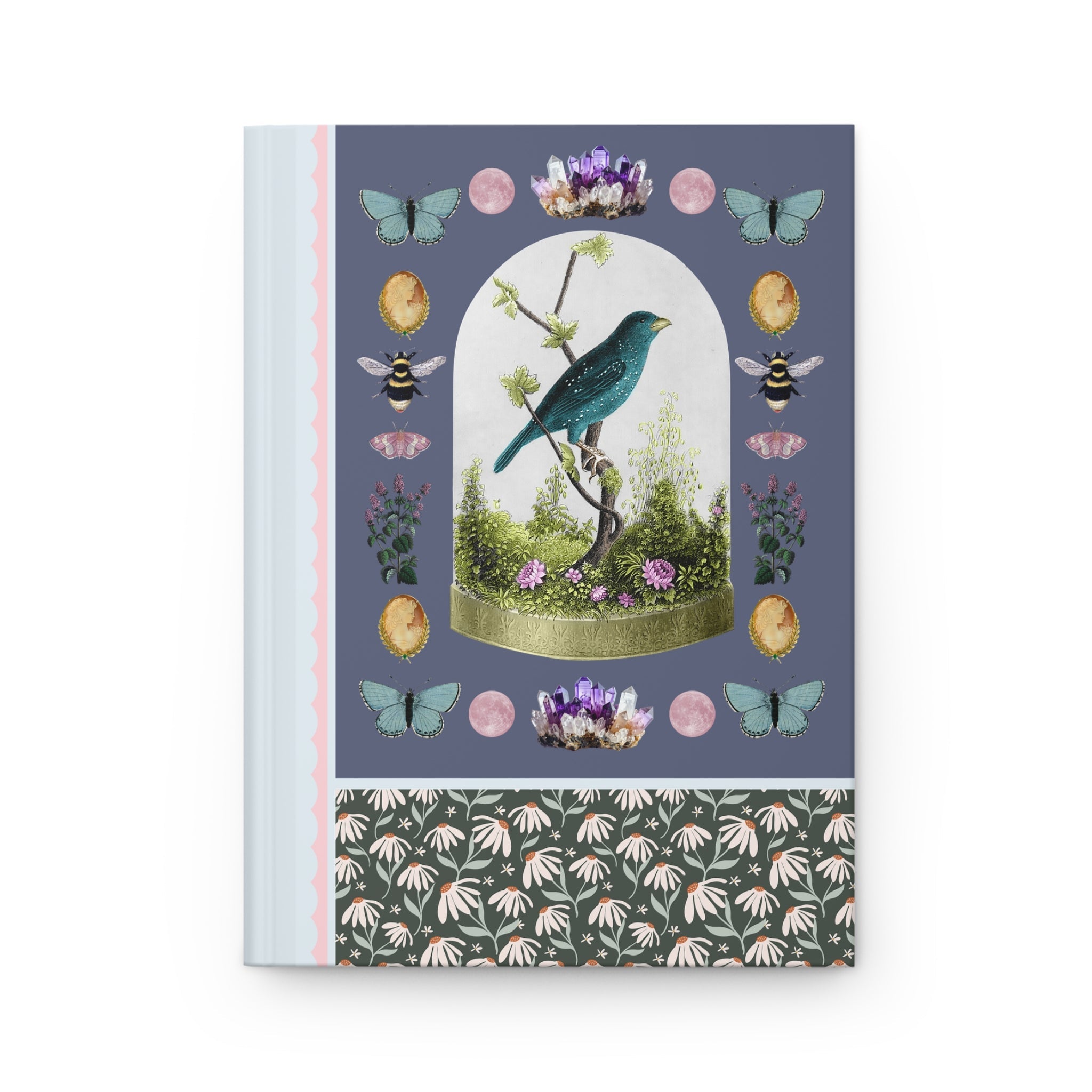 Witchy Bird Lover Spellbook Notebook - Opal and June