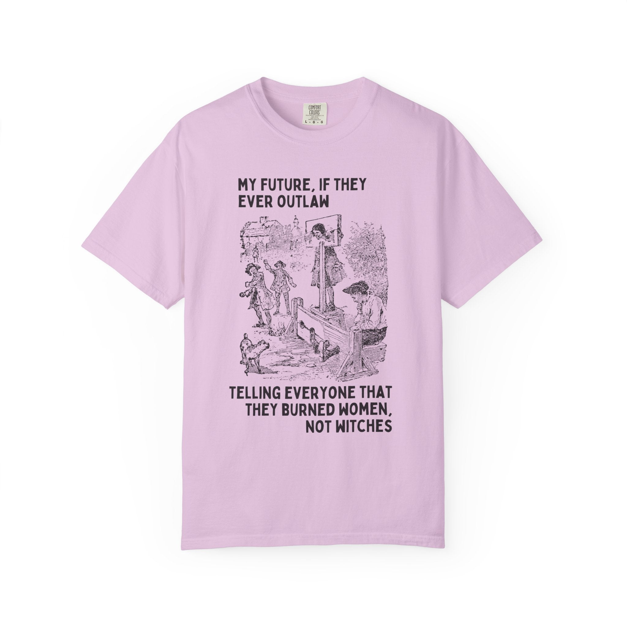 Witchy History Tee: Burned Women Not Witches - Opal and June