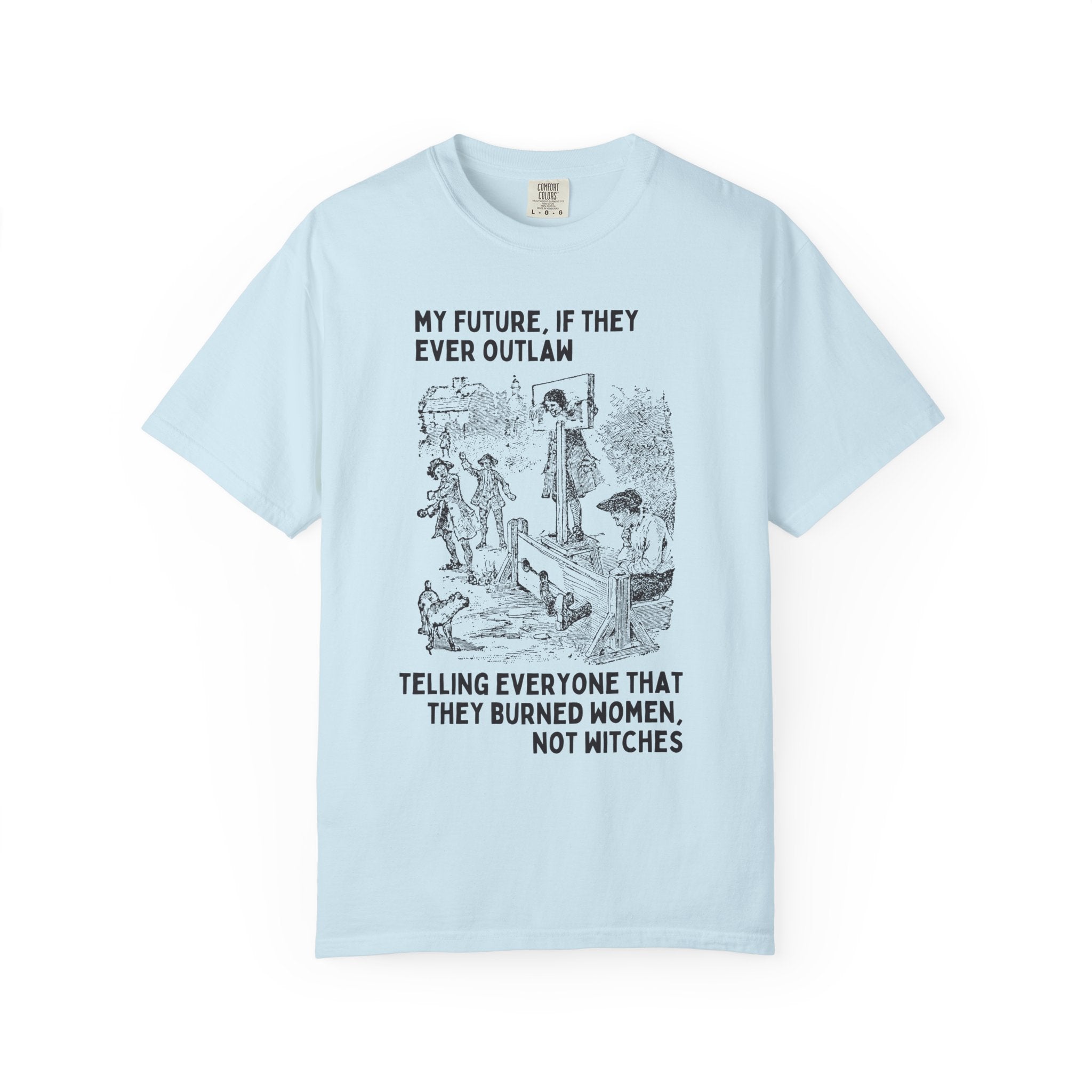 Witchy History Tee: Burned Women Not Witches - Opal and June