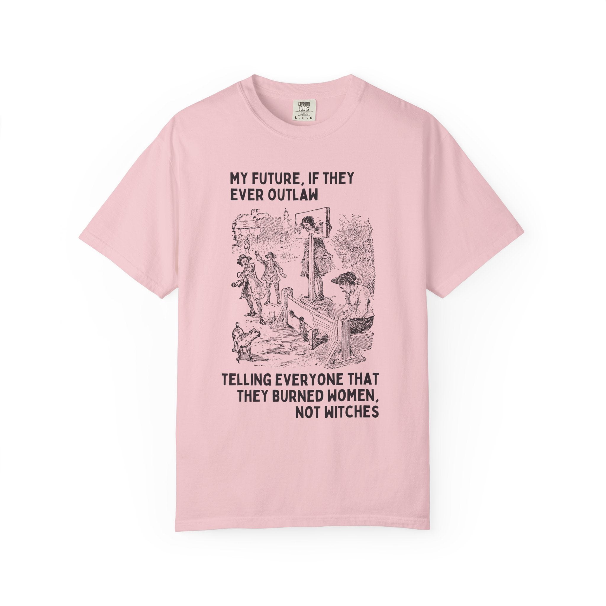 Witchy History Tee: Burned Women Not Witches - Opal and June