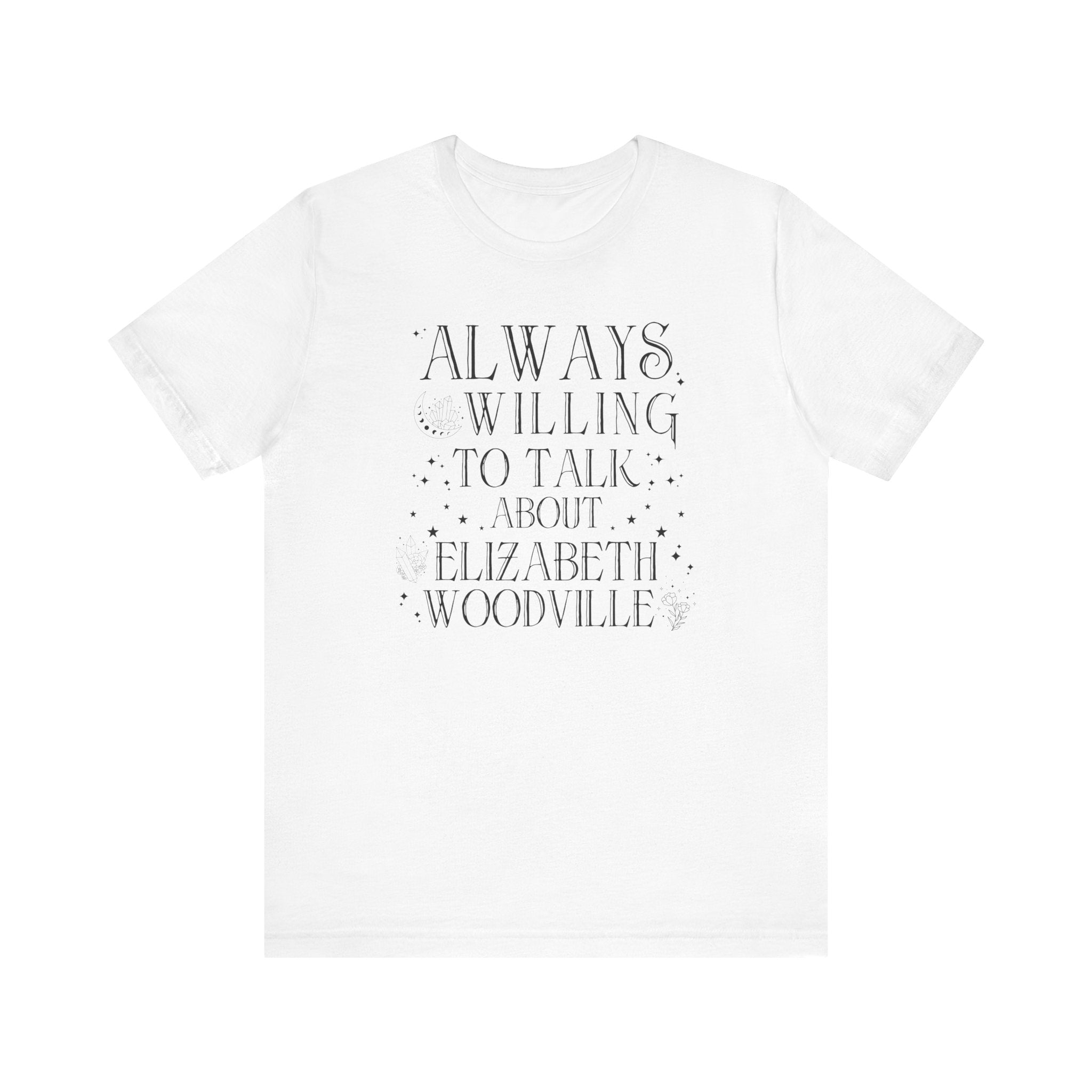 Witchy History Tee Shirt: Elizabeth Woodville - Opal and June