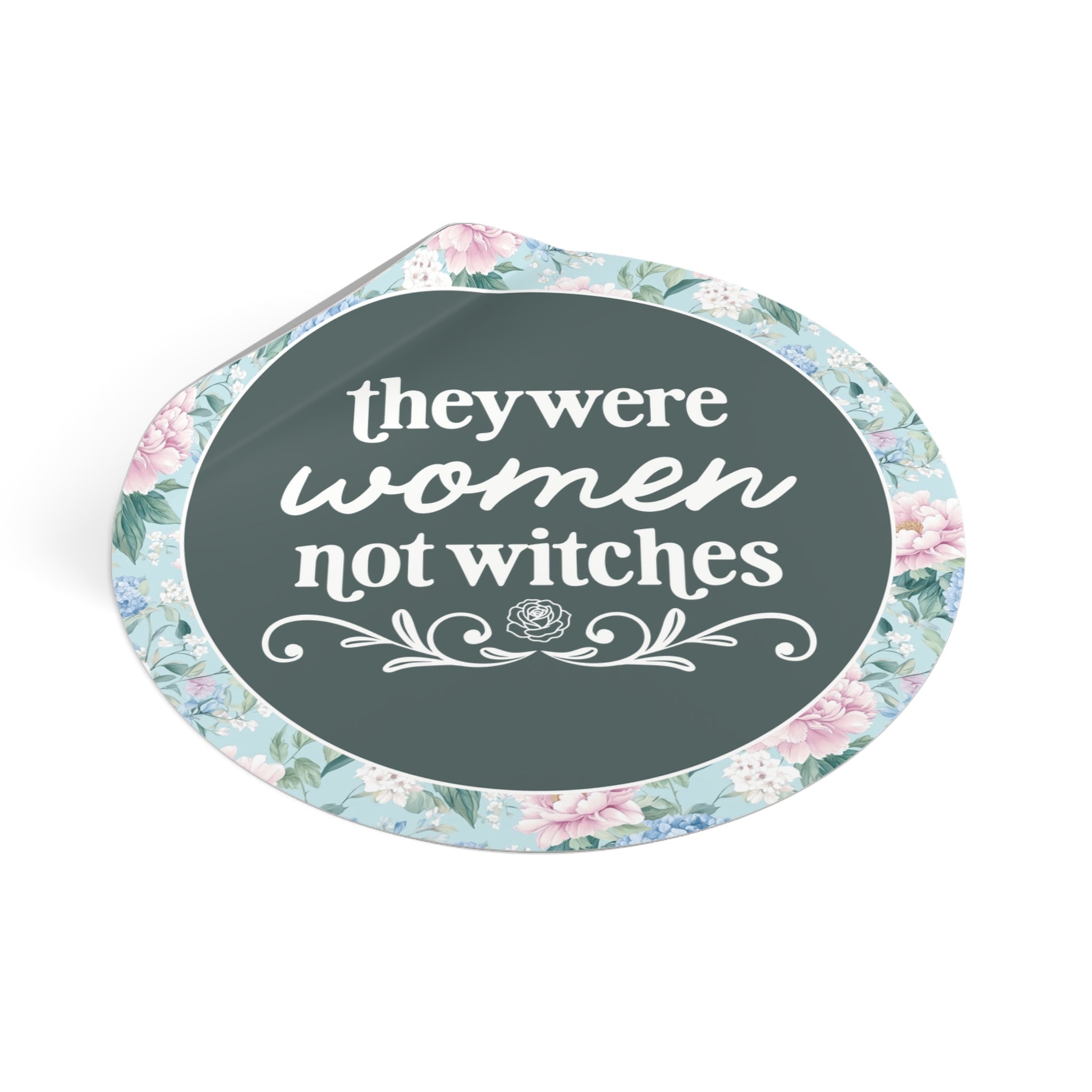 Women Not Witches History Buff Sticker - Opal and June