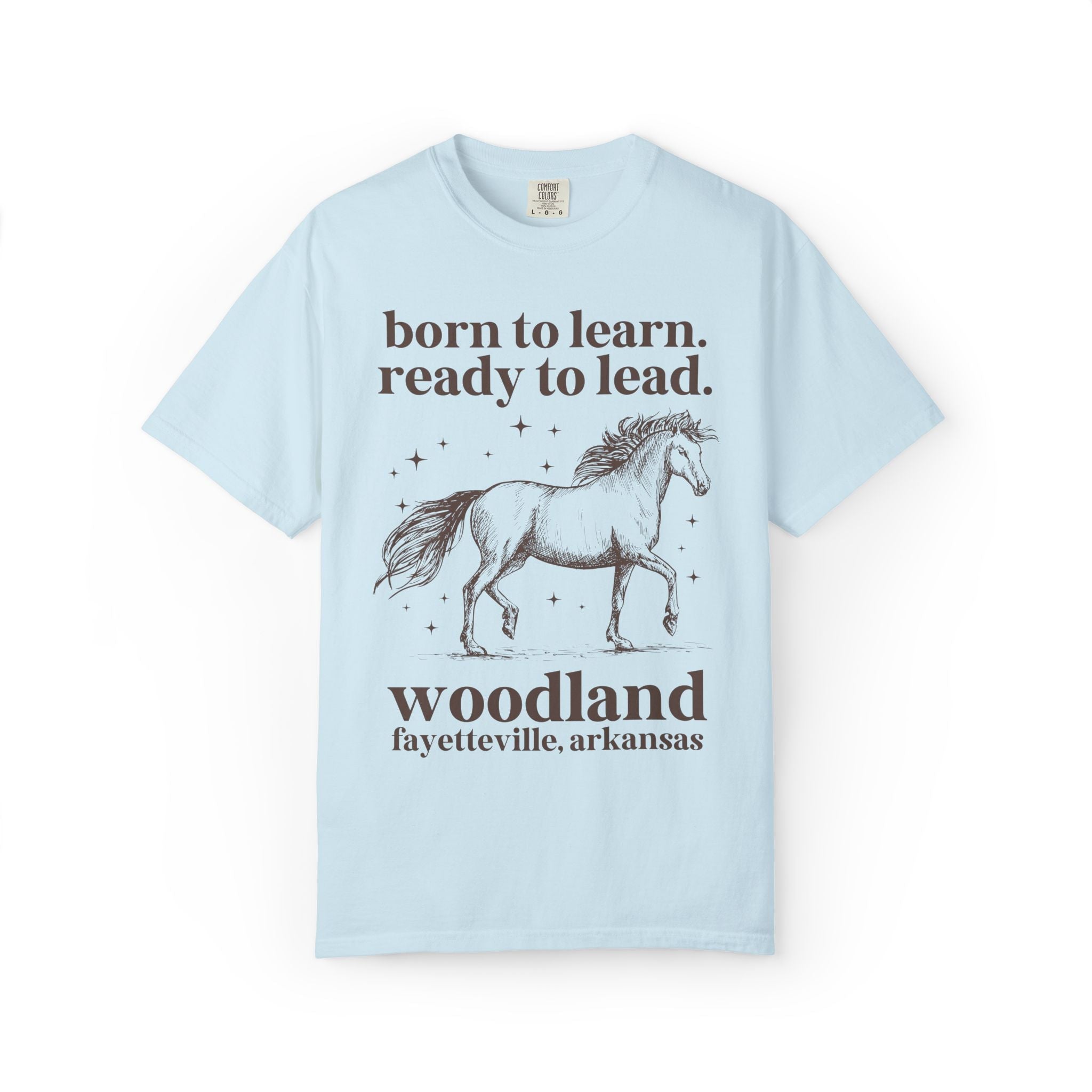 Woodland Junior High School Tee Shirt: Born to Learn. Ready to Lead. - Opal and June