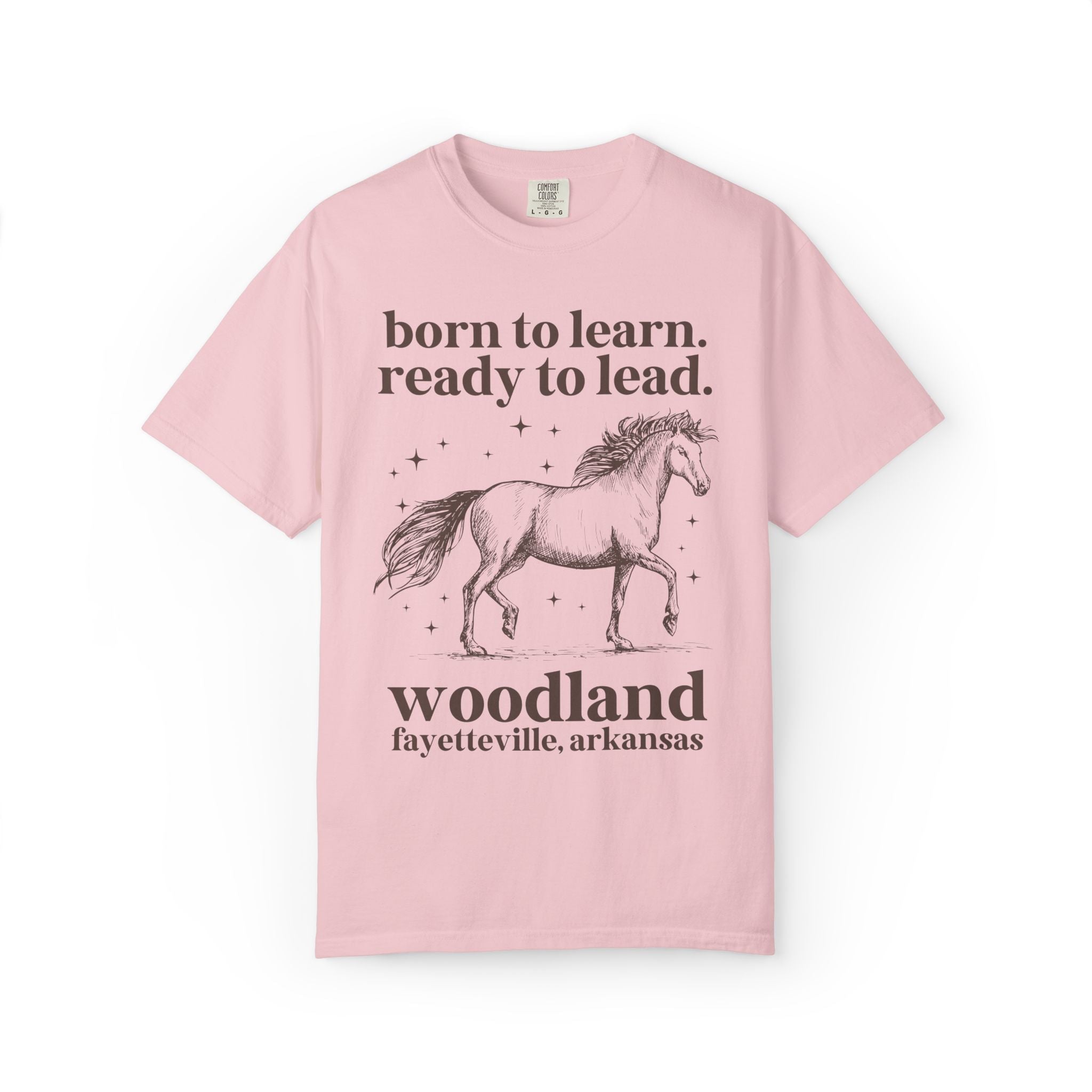 Woodland Junior High School Tee Shirt: Born to Learn. Ready to Lead. - Opal and June